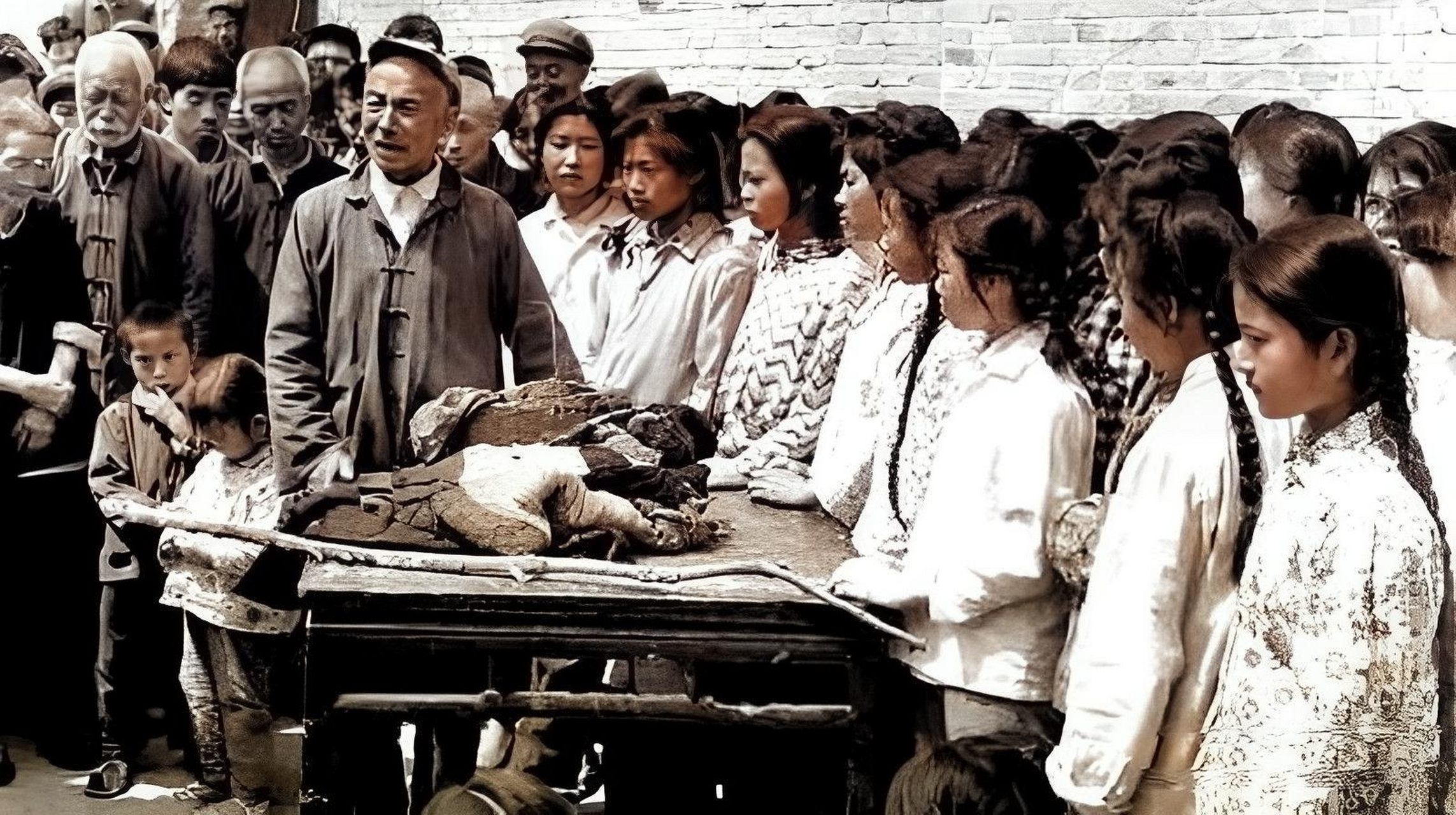 1980年,四川省的朱仕强,一个自称该地区的国王,对他的家庭和当地的