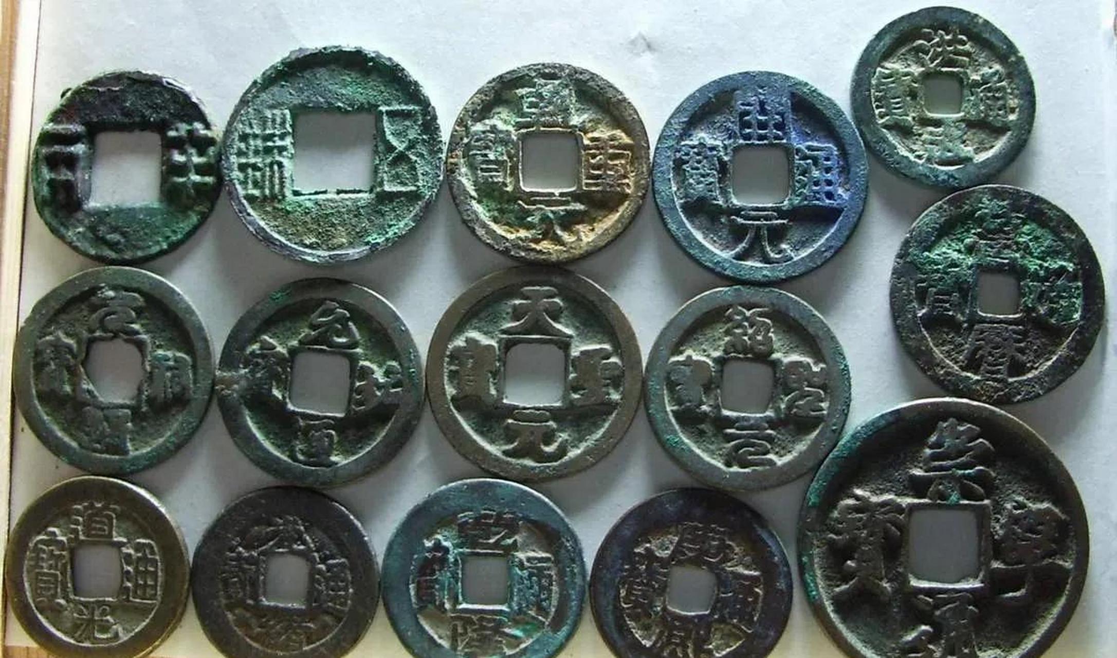 中国古钱50名珍 古钱即古代钱币.