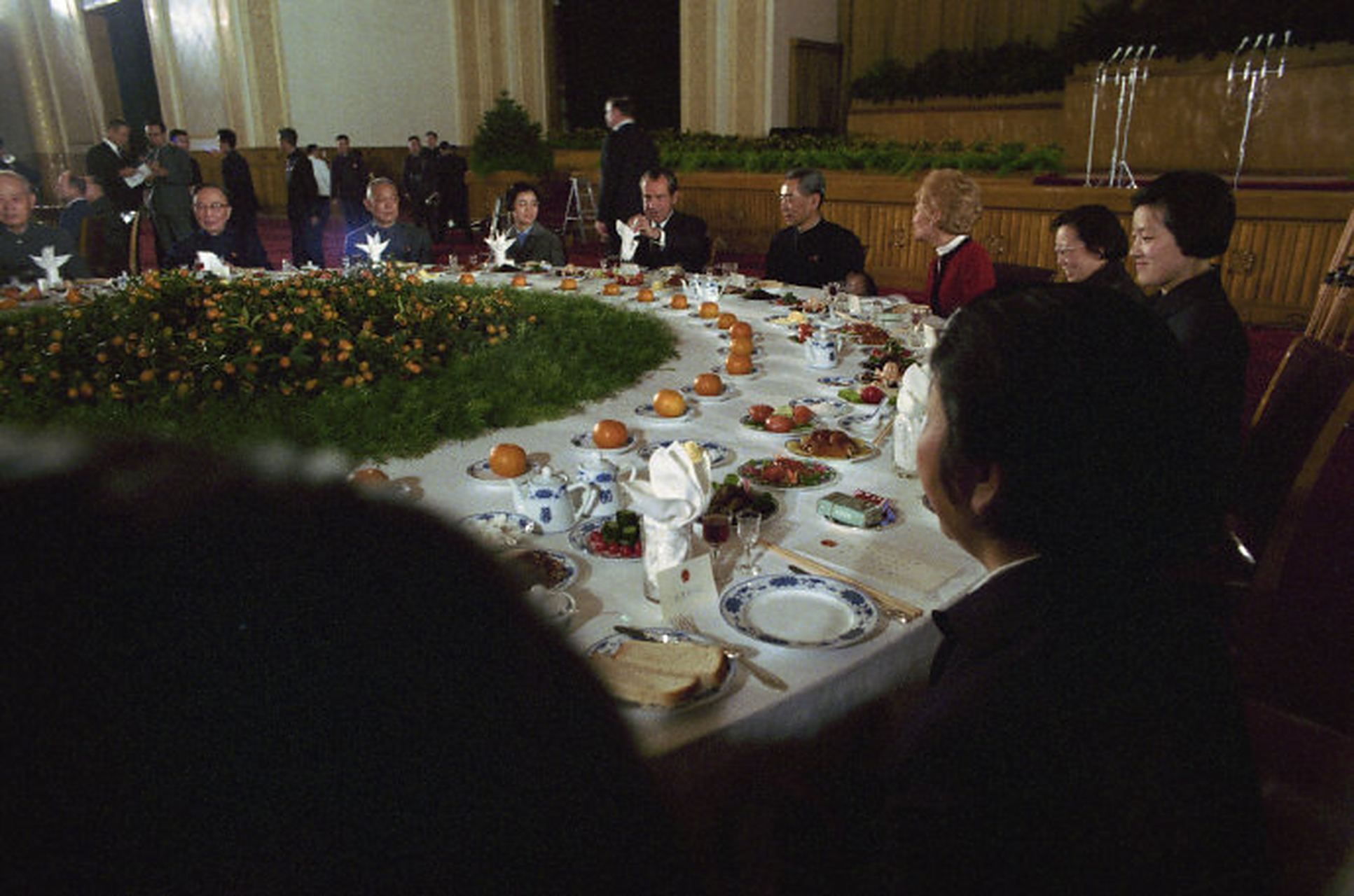 1972年,尼克松访华时的国宴!