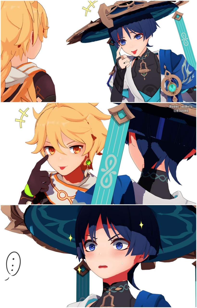 原神# 散&空[期待] 作者:ktkkhq