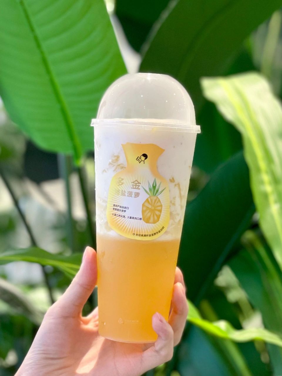 喜茶17年经典满杯金菠萝回归[微风]多金黄皮菠萝 [微风]灵感探险队赏