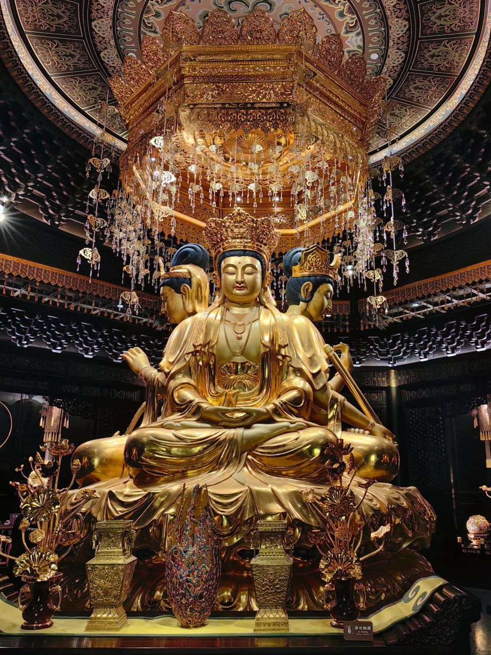 观音法界震撼的足够让你虔诚 投资百亿的观音法界,让人心生敬畏,站在