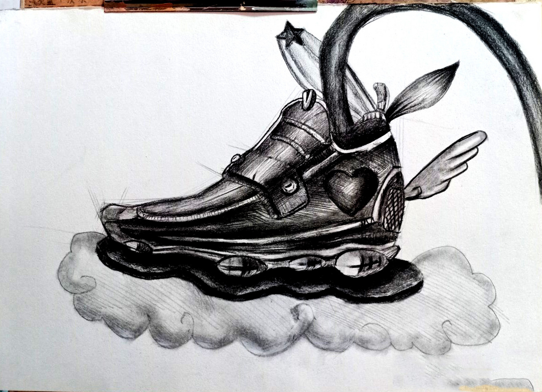 什么神仙脑洞想出来的这些创意.#设计素描# 创意鞋子设计