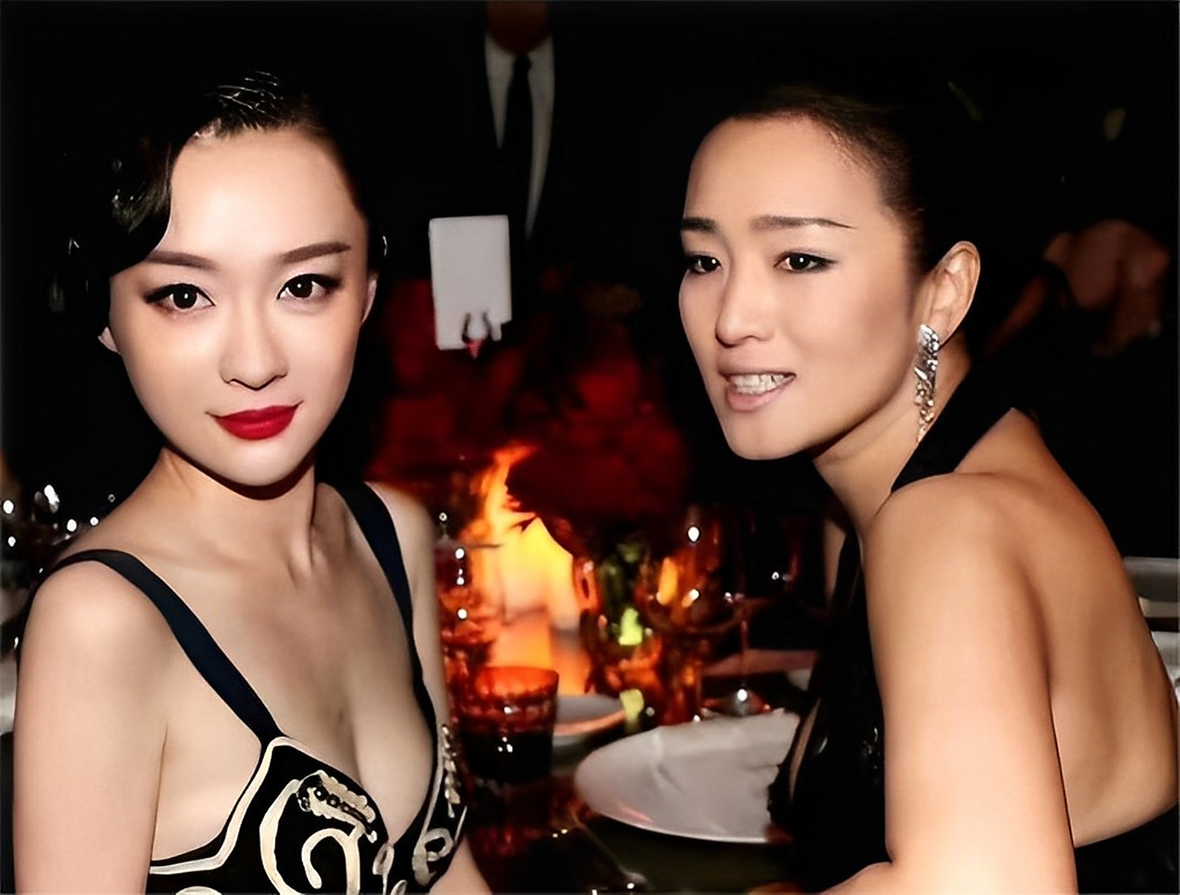 霍思燕和巩俐的两次高峰相对,两个人互相欣赏!