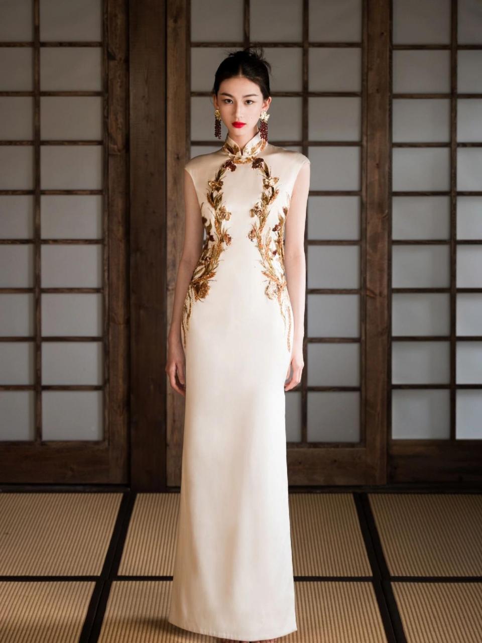 高级感十足的时装旗袍礼服,每一款都好哇塞!