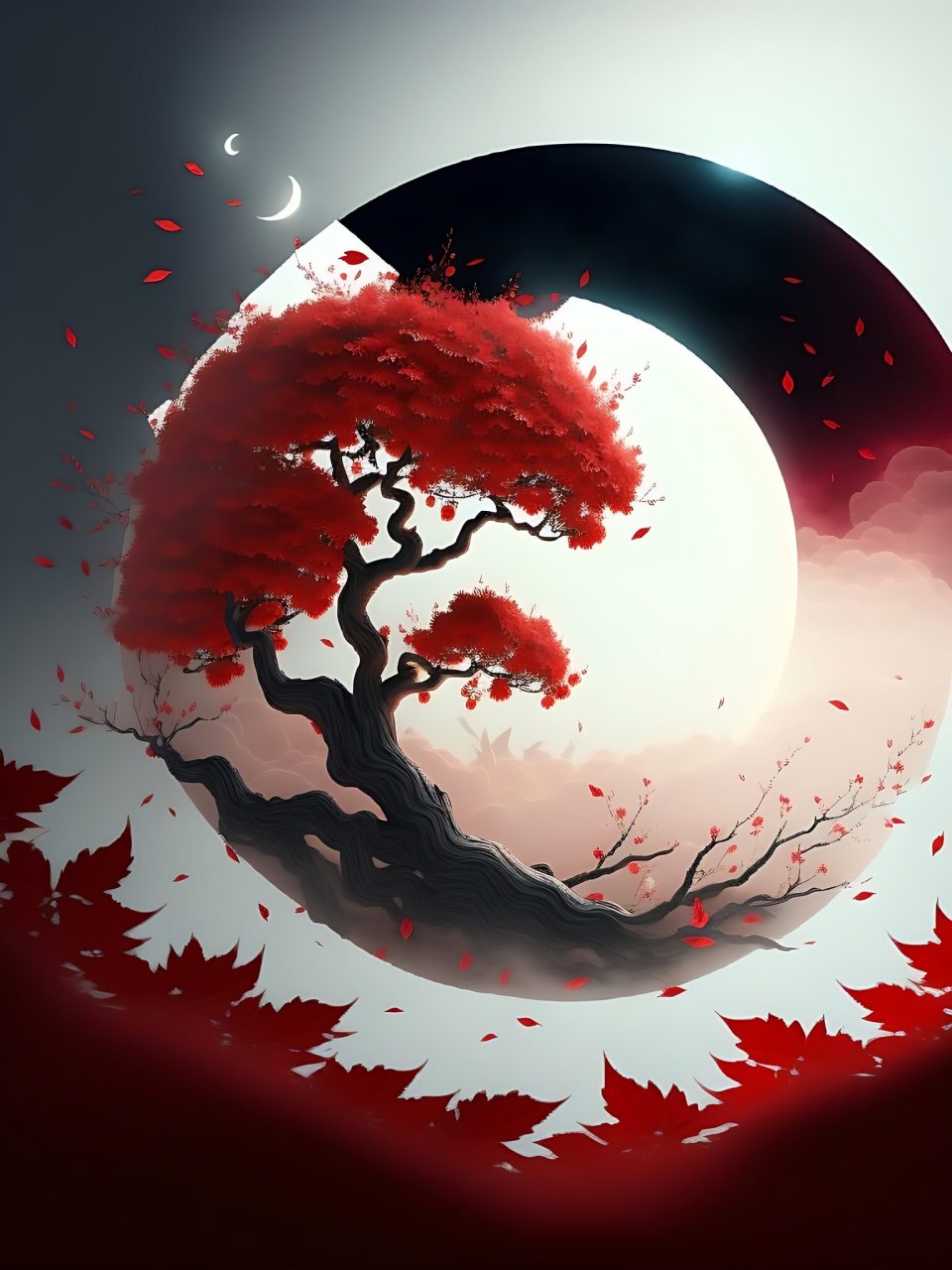 想象一下,在一个月色如水的夜晚,你站在一棵古老