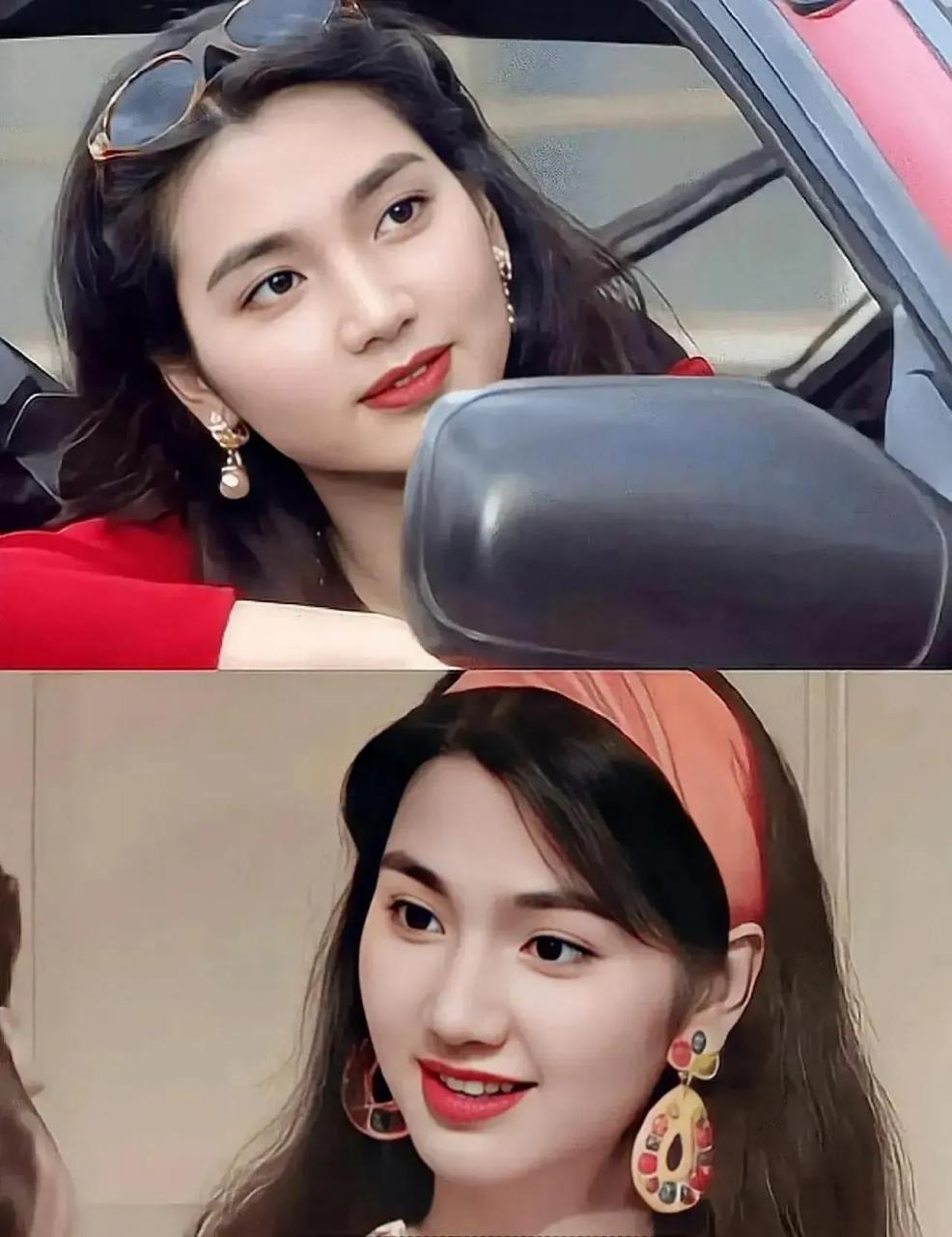 洪欣年轻时是笨蛋美女,长得漂亮就是恋爱脑,没结婚就生了孩子,还不被