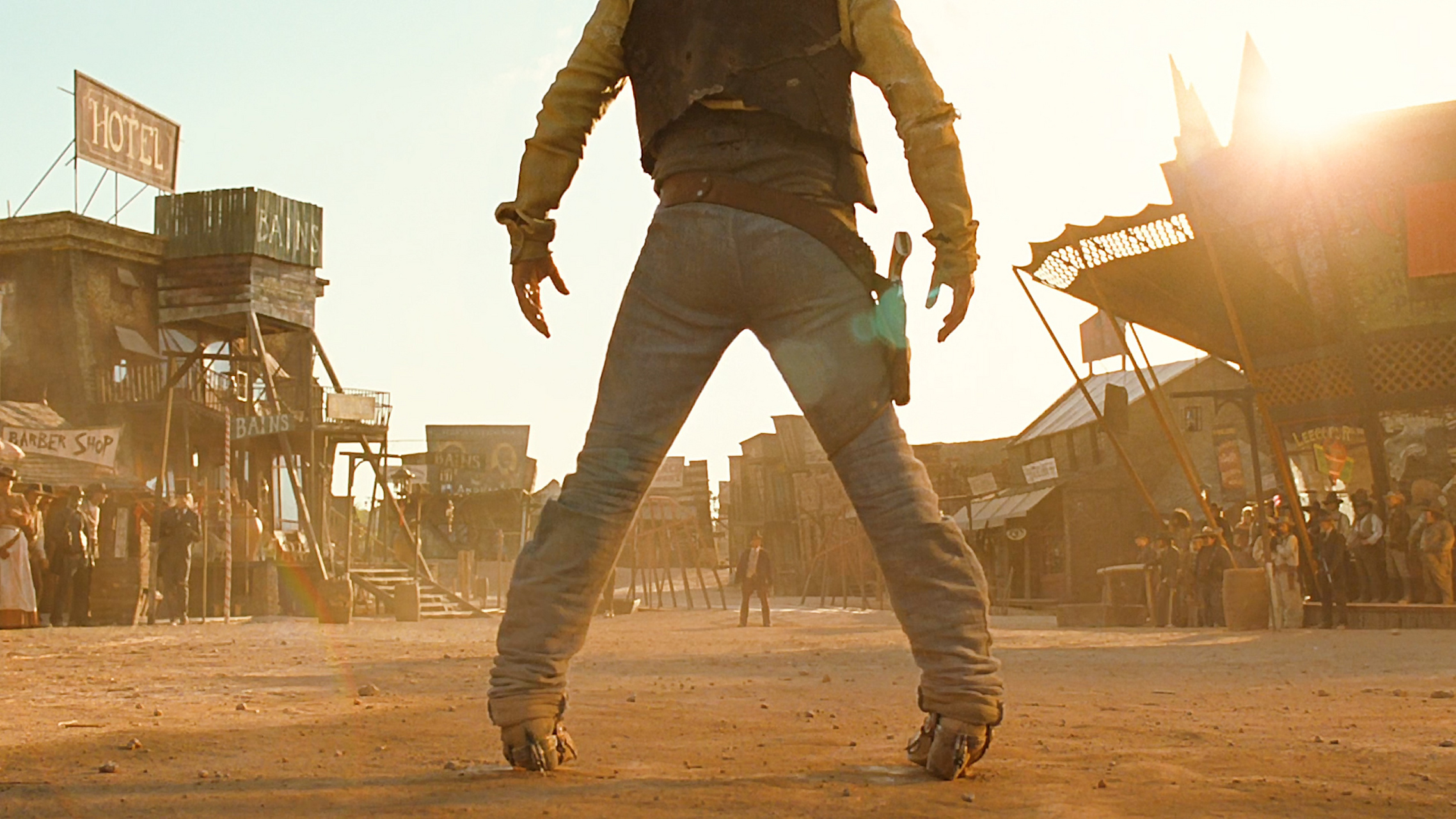 《幸运星卢克》:牛仔卢克闯荡美国西部偶遇神枪手杰西·詹姆斯,比利