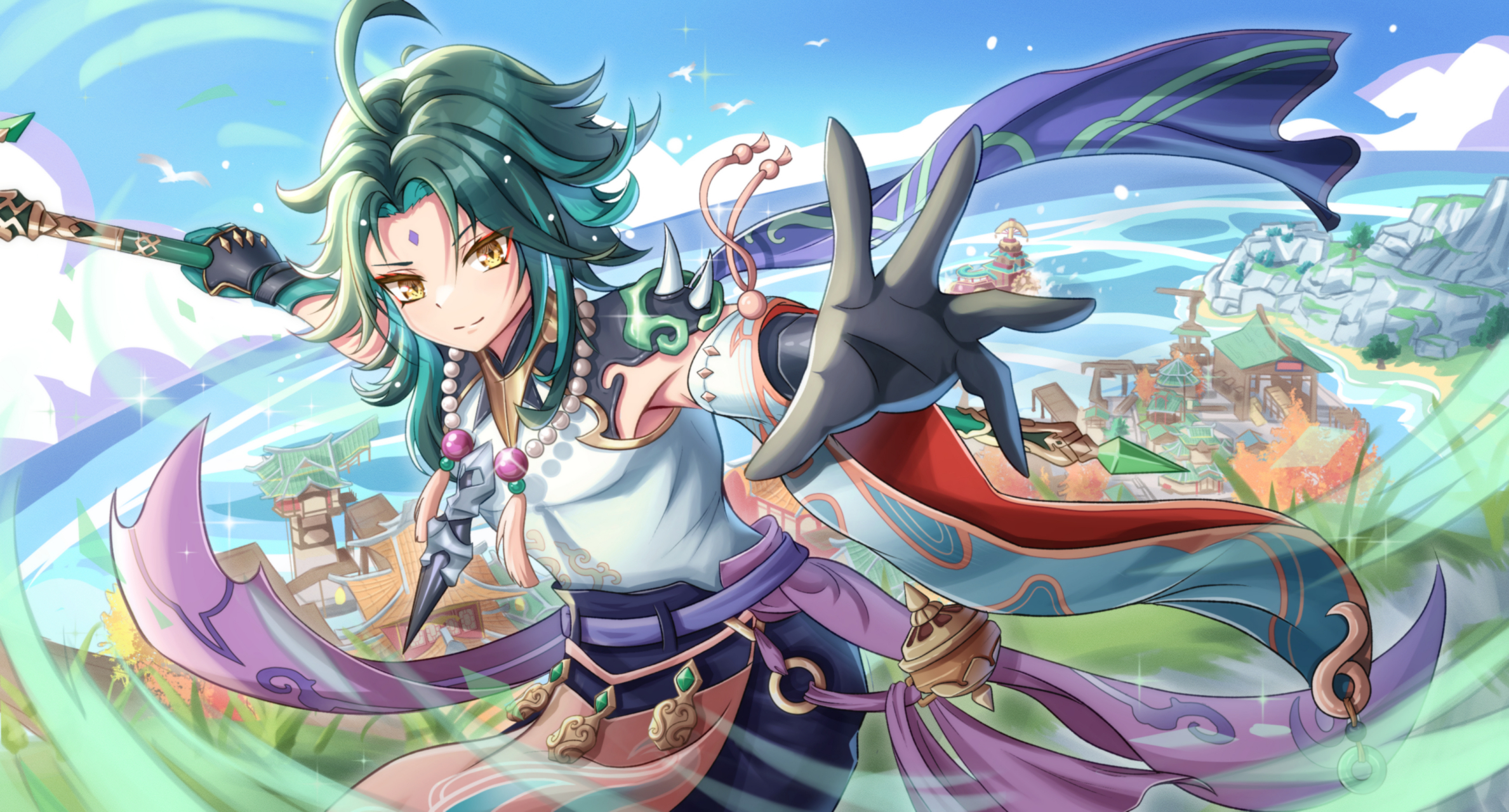 原神 降魔大圣魈上仙