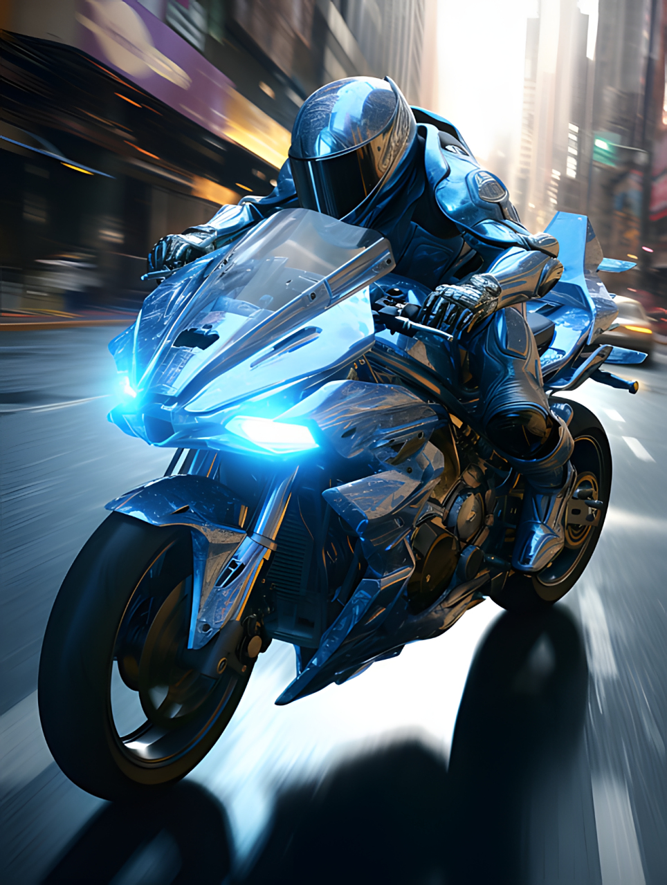 炫酷机车少年的风驰电掣之旅  【风驰电掣,释放内心的速度与激情】 炫