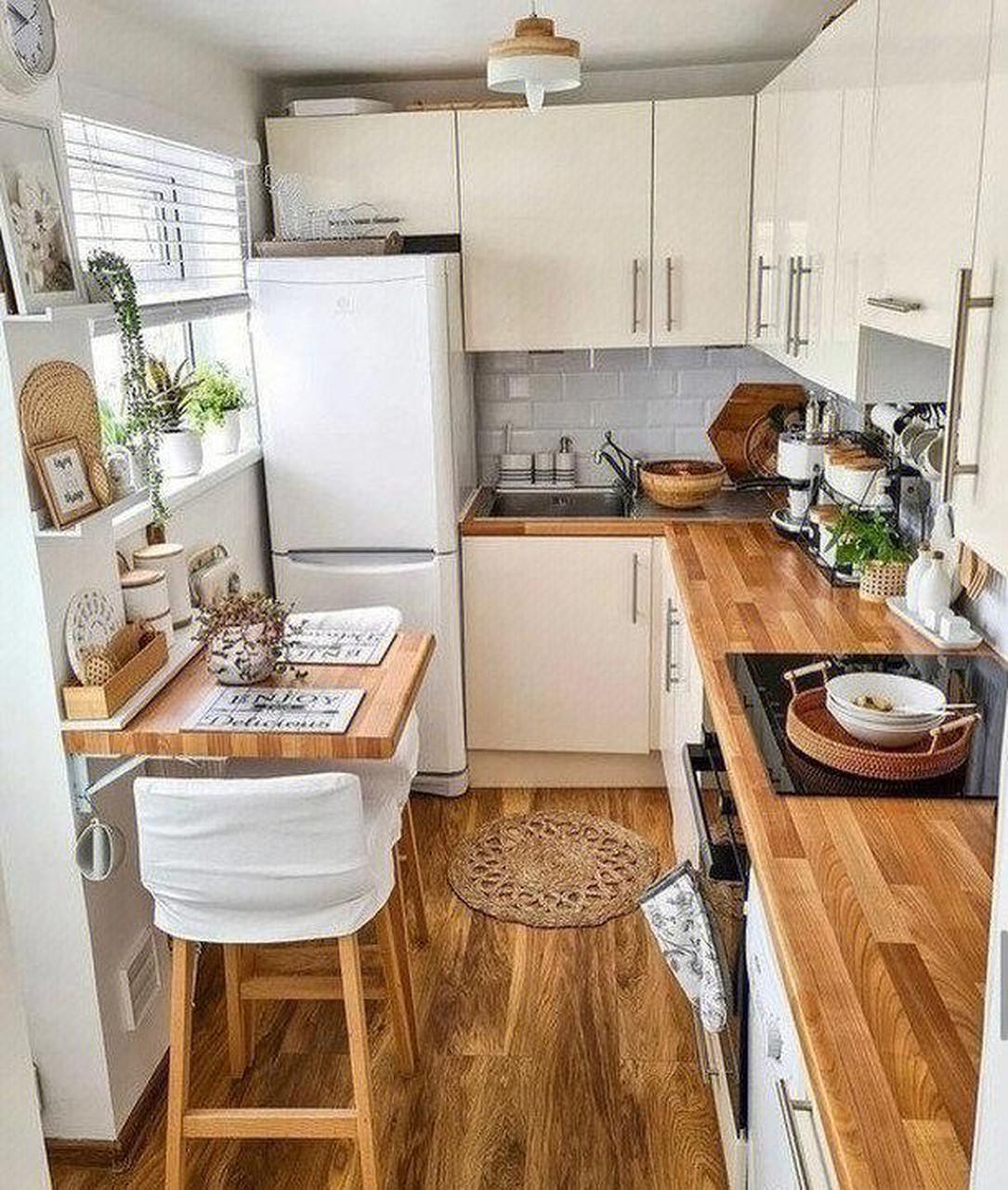 温馨厨房设计9选1 利用好厨房的每一个角落, 发挥创意,使分配和功能