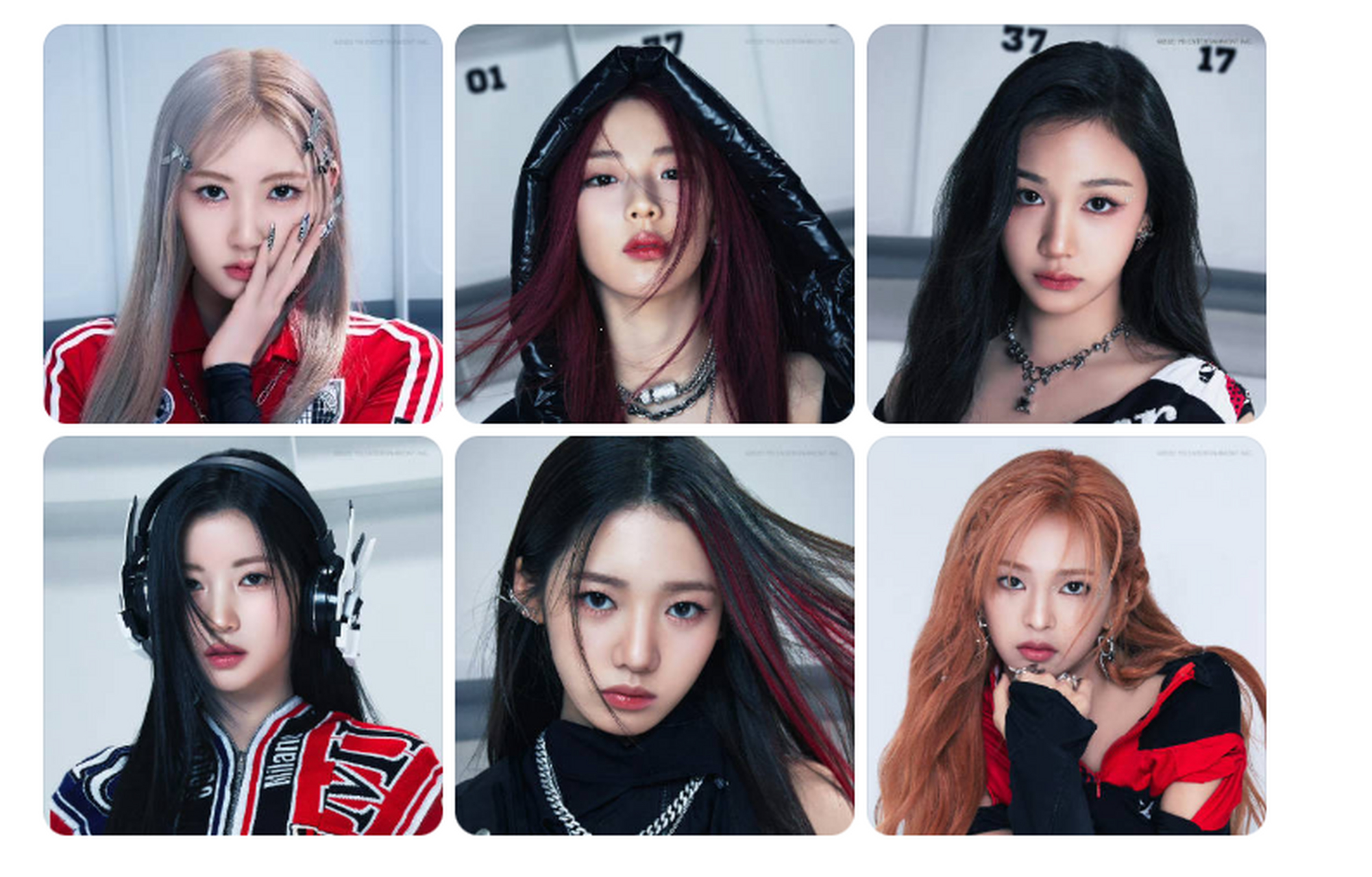 韩国新女团babymonster出道预告照: babymonster是由yg entertainment