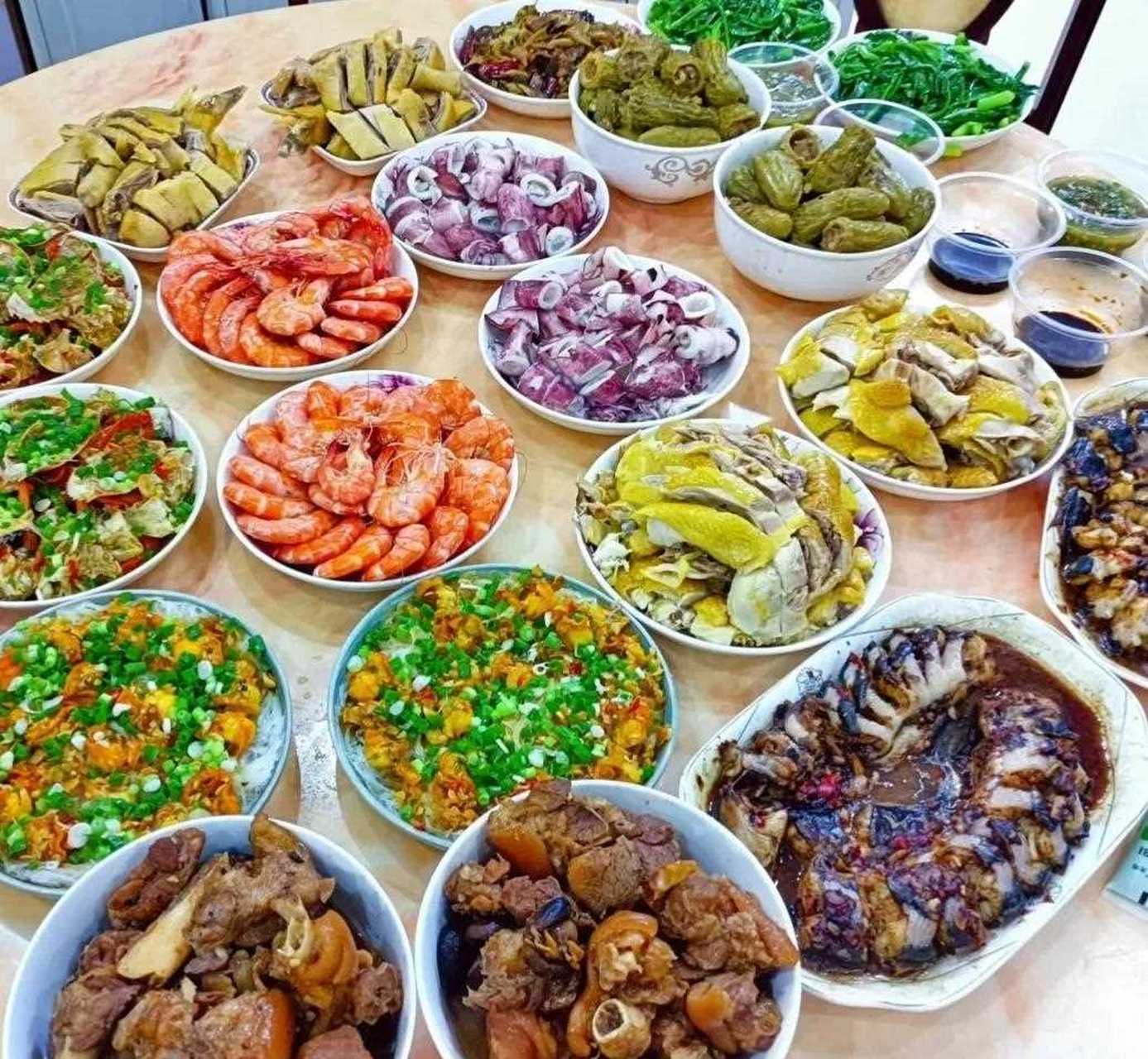南方客家家常美食,满满一桌美味.