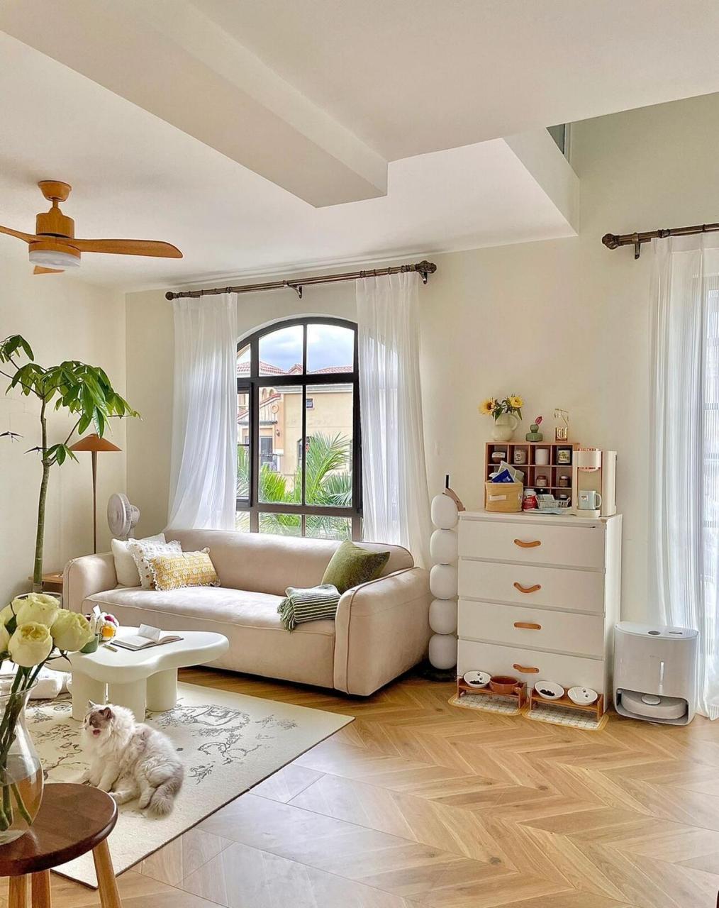 家人们真的不是别墅,只是个70平的小复式 [心]搬进新家也快两个月啦!