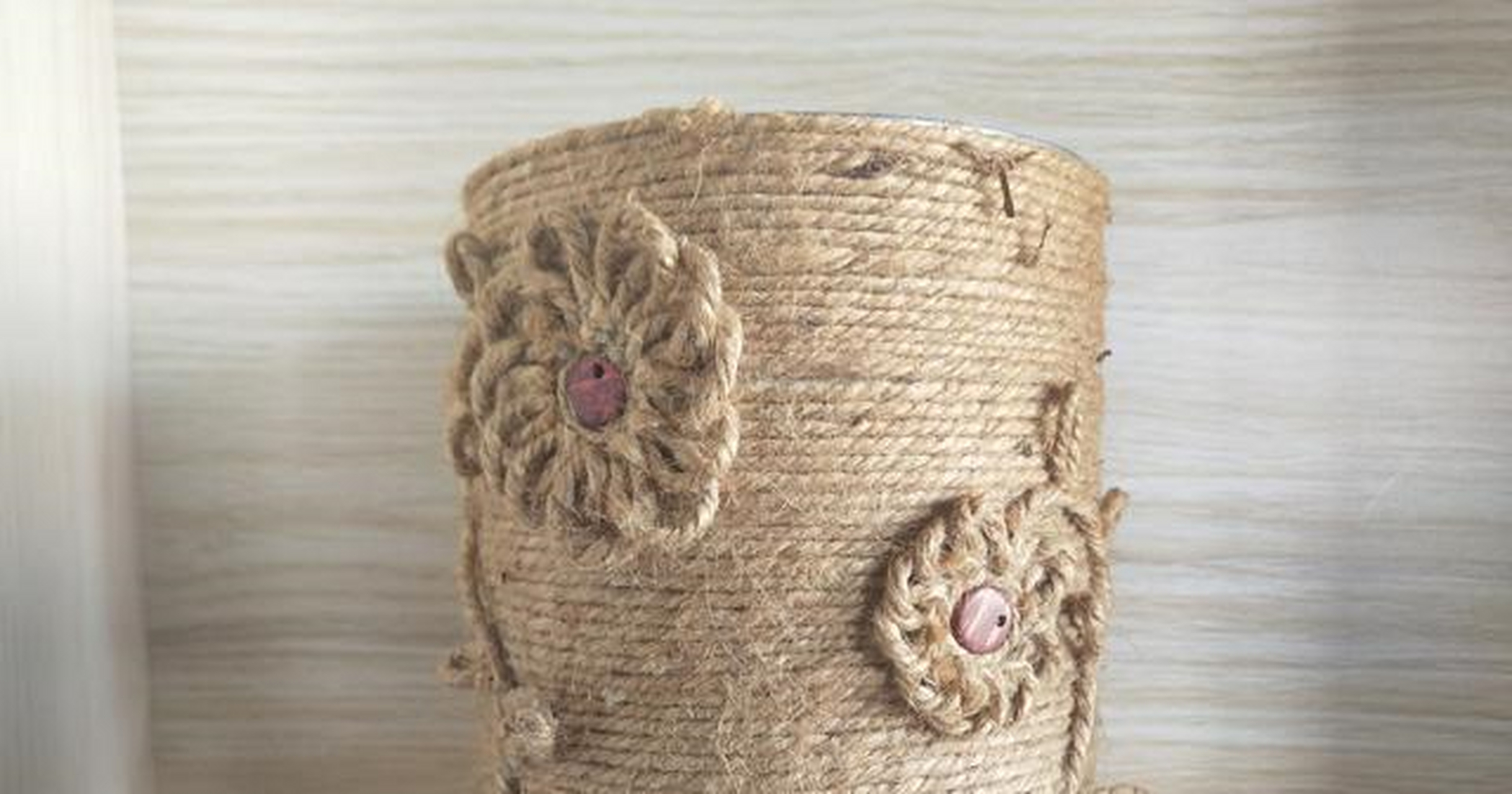 麻绳手工制作——绳子妙用!