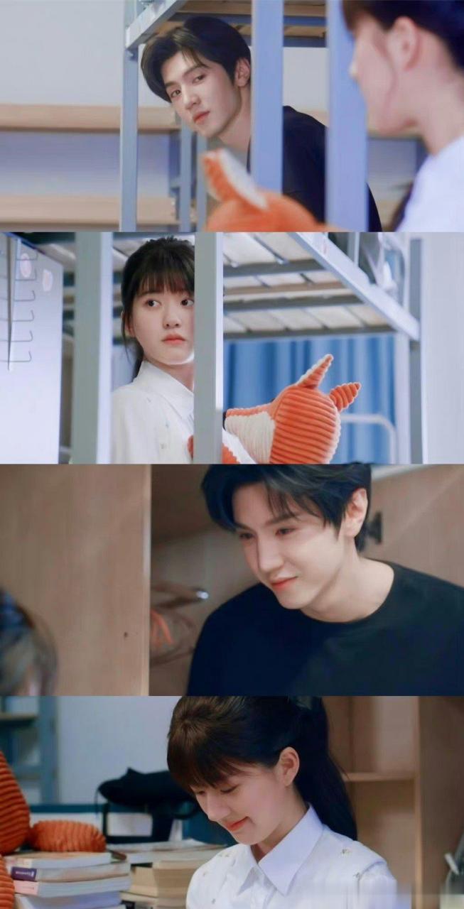 赵露思两个机位拍陈哲远骑单车 照片定格的那一刹那就是两个人爱情最