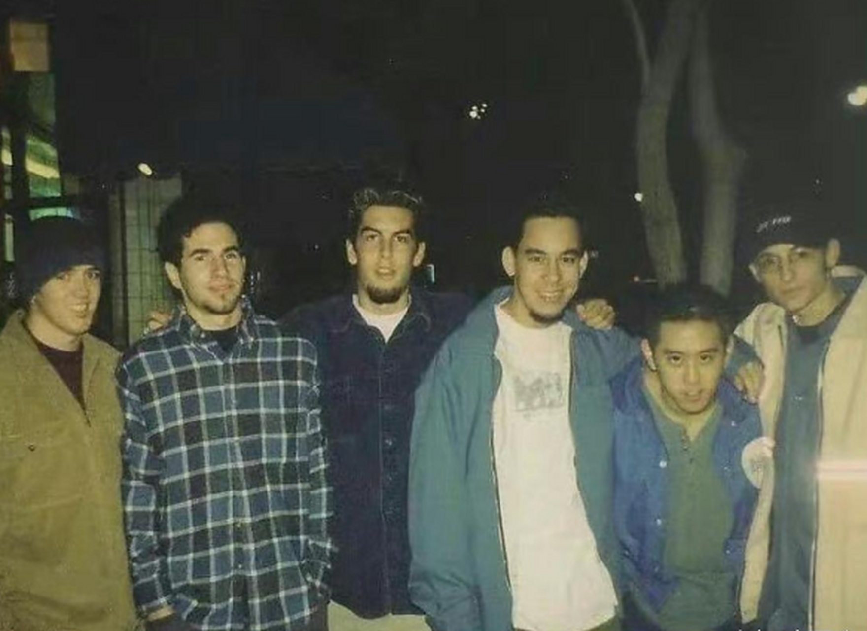 1996年,林肯公园的第一张合影