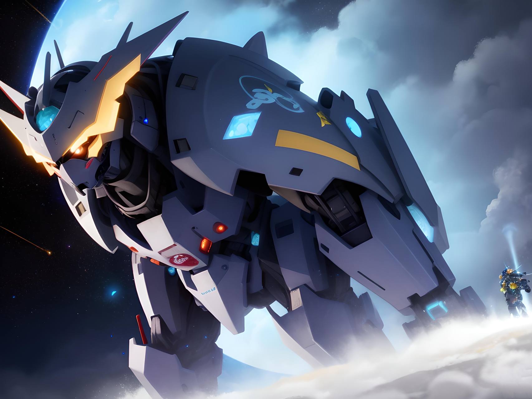 二次元美图##动漫##壁纸##炫酷##动漫机甲##机甲##图片##热血机鬃