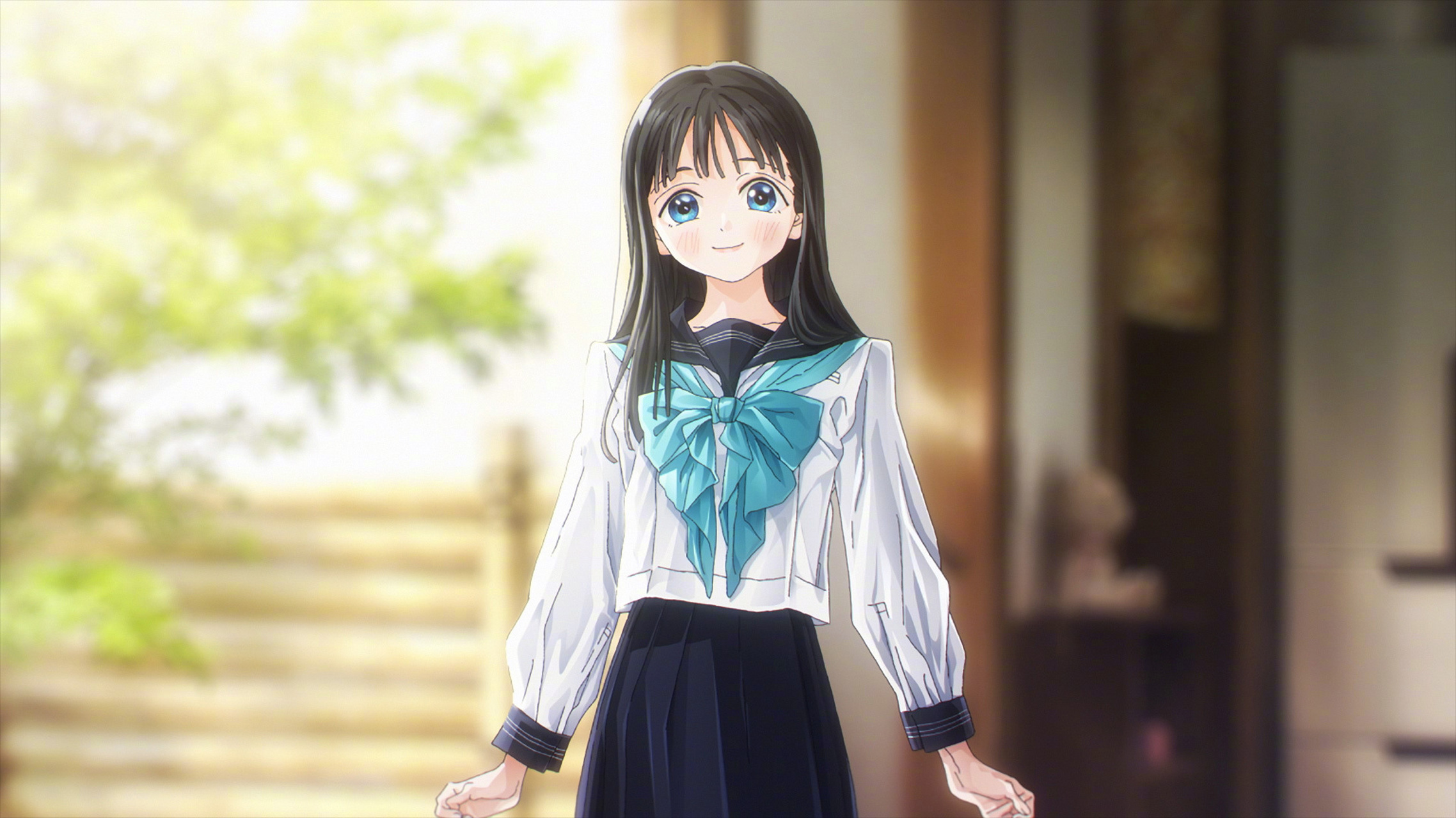 「明日酱的水手服」明日小路 4月4日生日官方祝贺图文公开 95