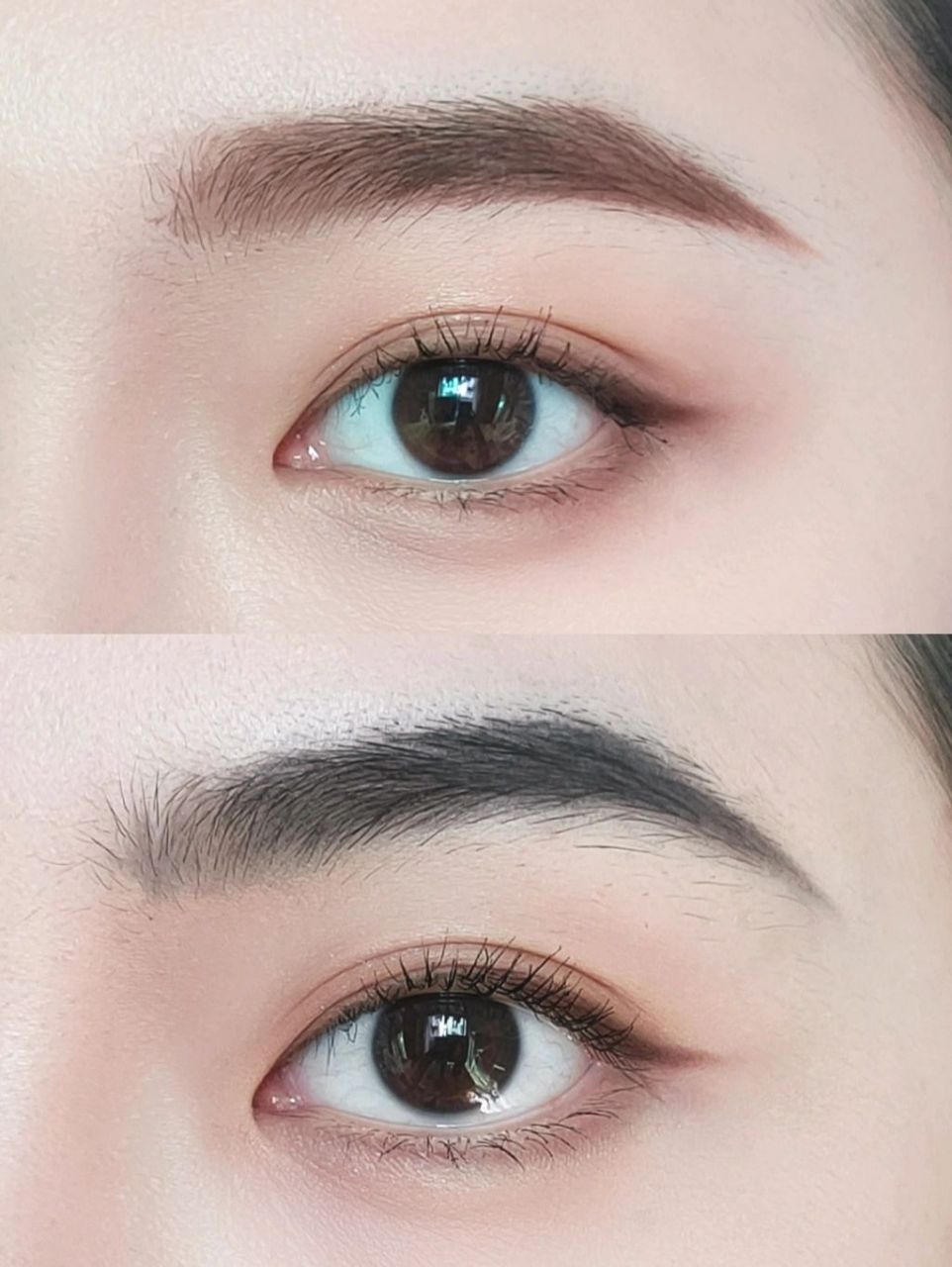 韩式平眉vs中式挑眉 不会画的姐妹看过来!