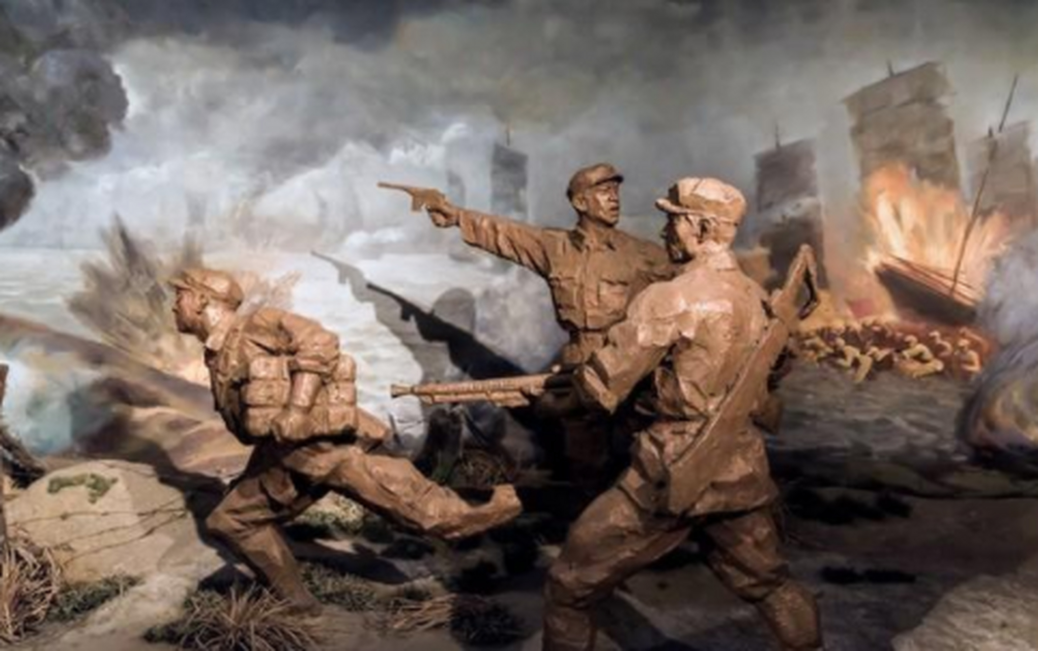 解放战争期间,我中国人民解放军某师在山东南部,打了个漂亮的反击战