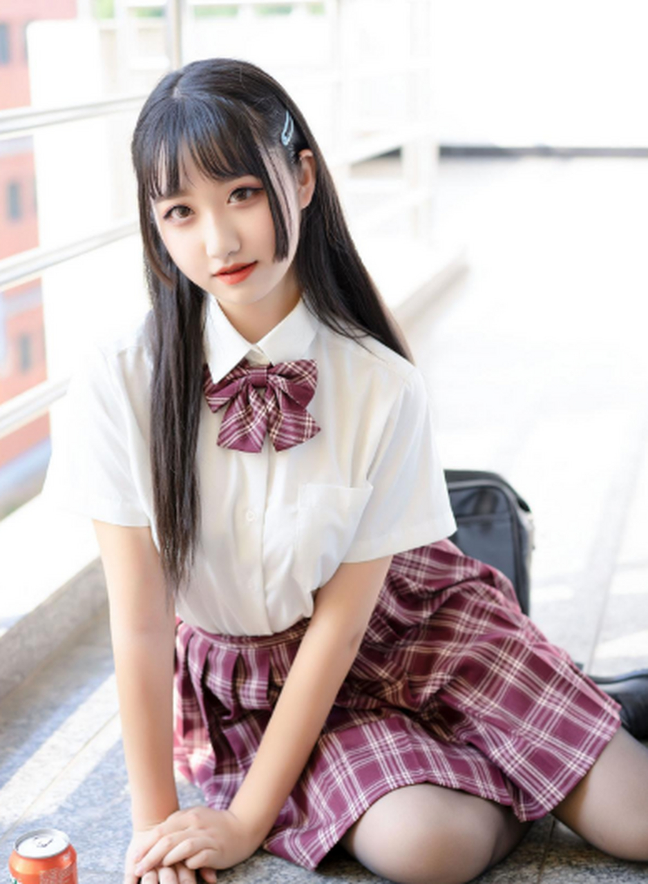 jk制服写真,清纯甜美