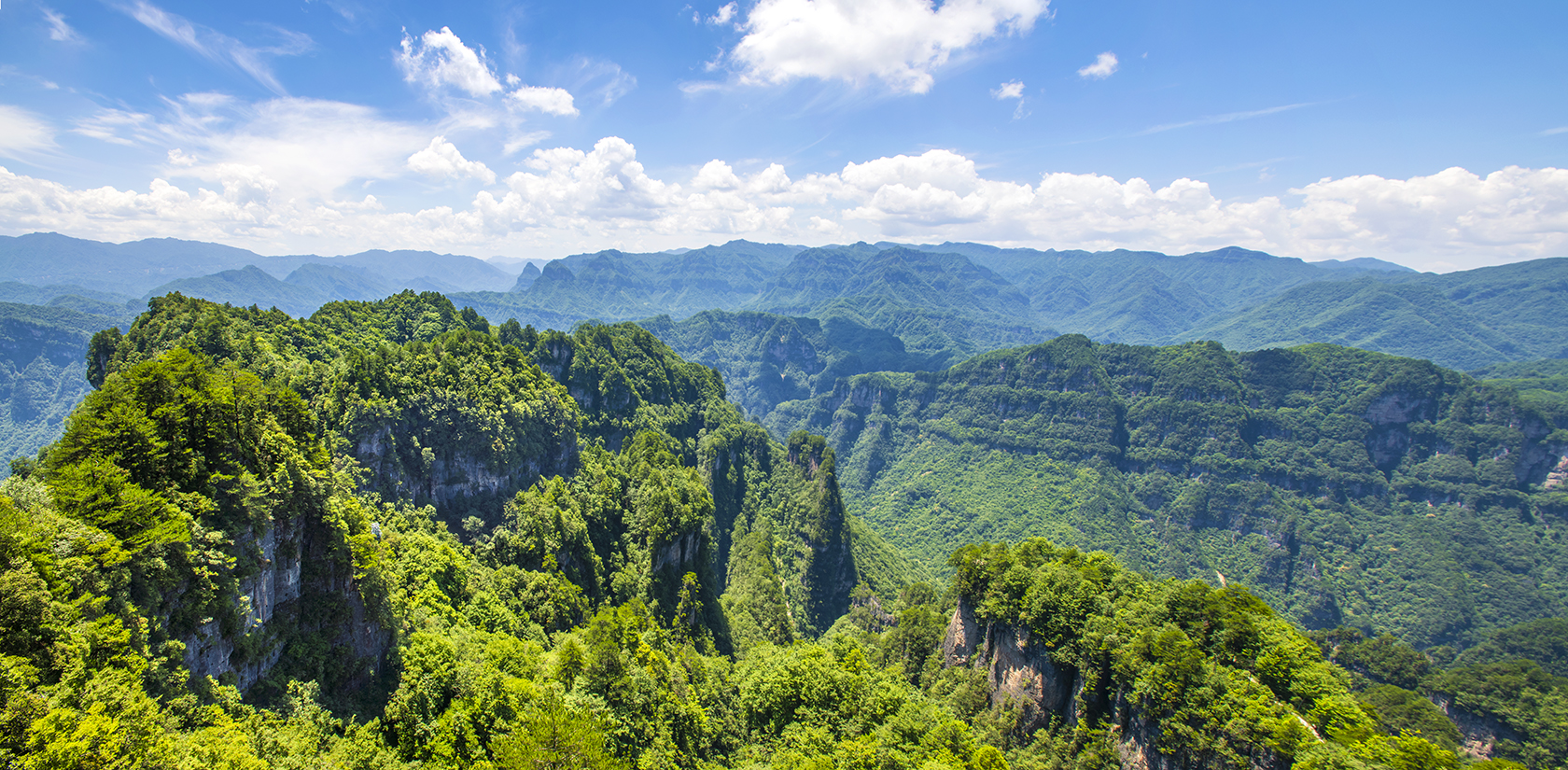 四川南江光雾山,壮美的山水画卷,惬意的避暑胜地