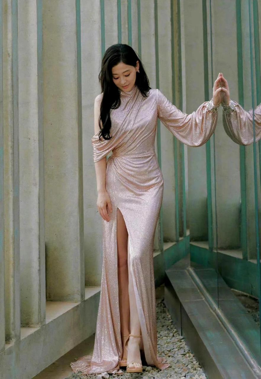 梅婷穿裙子最美的一次!