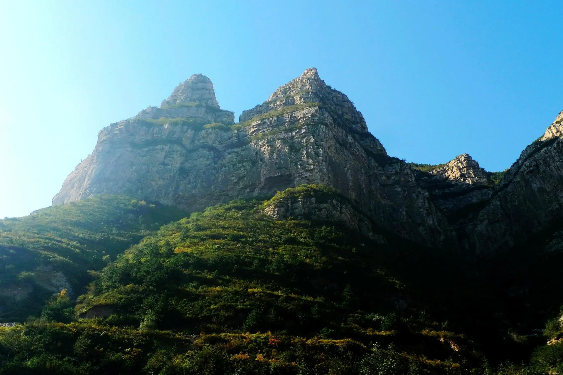 北岳恒山主峰图片