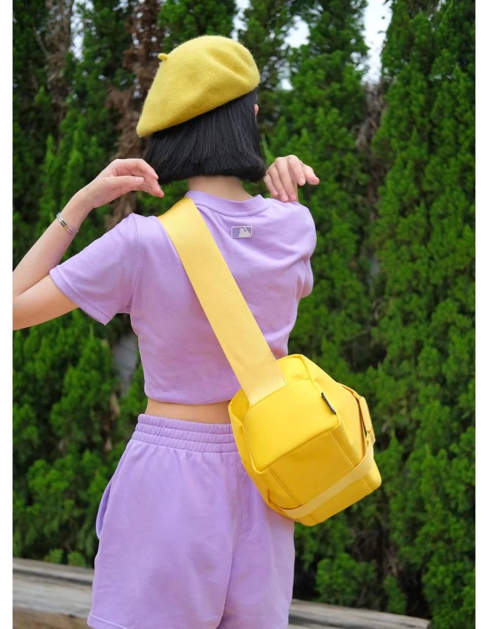 夏天绝对紫色|来尝尝芋头奶黄包子?|||今天的配色思路:紫黄?