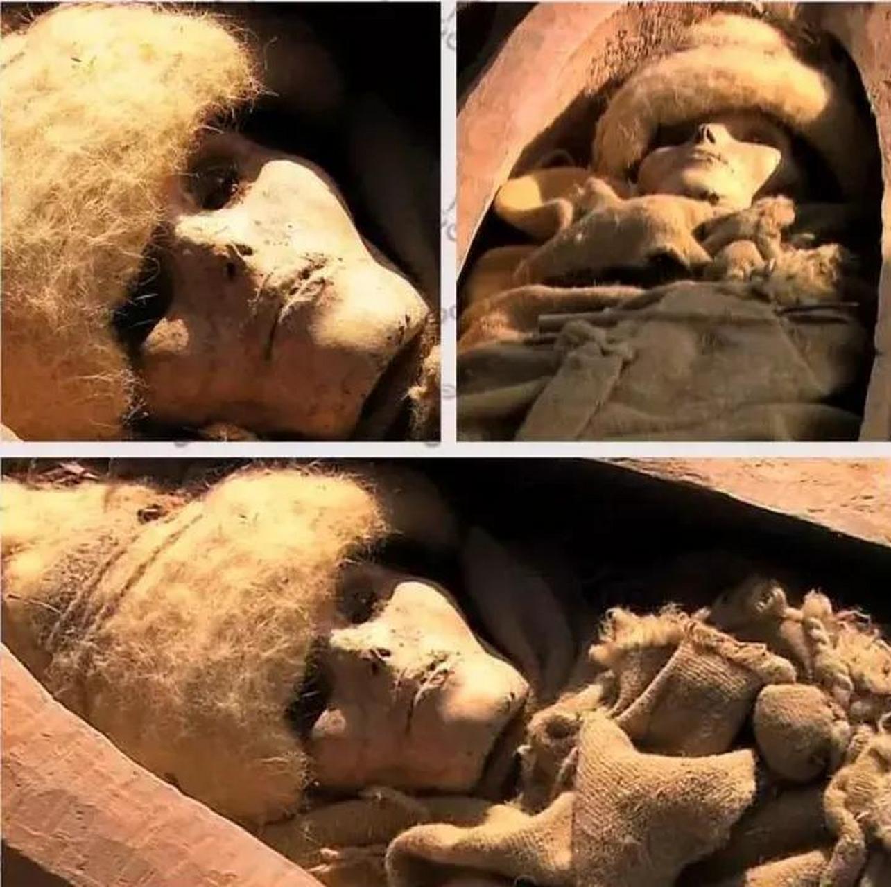 在新疆罗布泊地区,有一位"小河公主",她被发现于2003年.