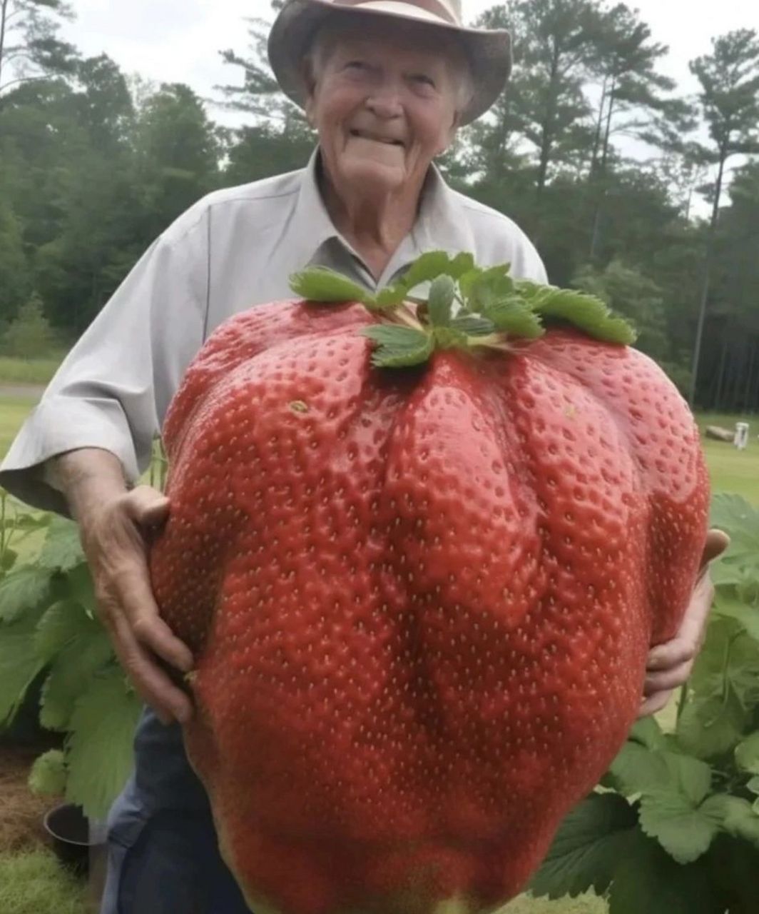 世界最大草莓图片
