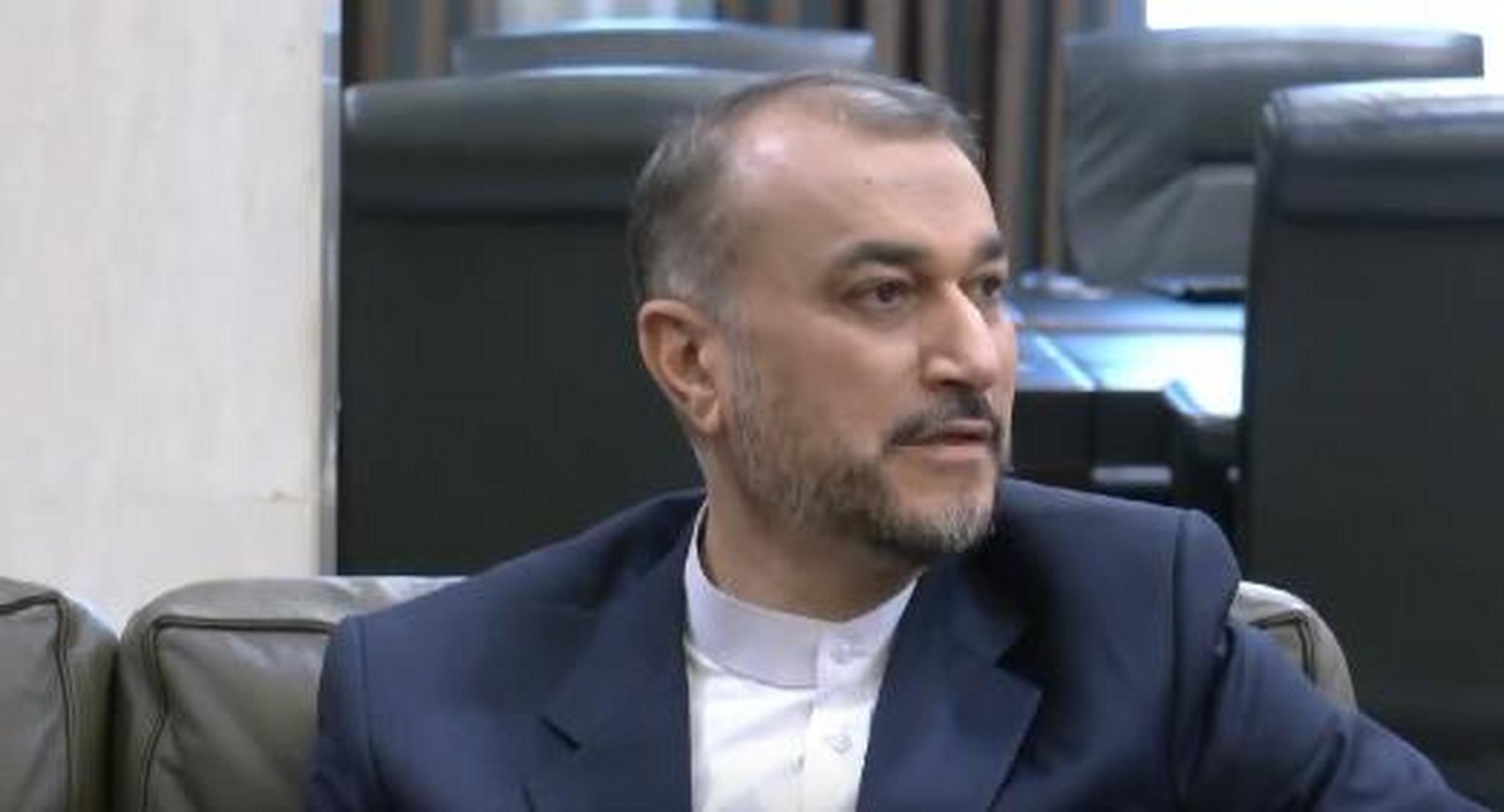 黎巴嫩看守政府外交和侨民部长哈比卜与伊朗外长阿卜杜拉希扬举行会谈