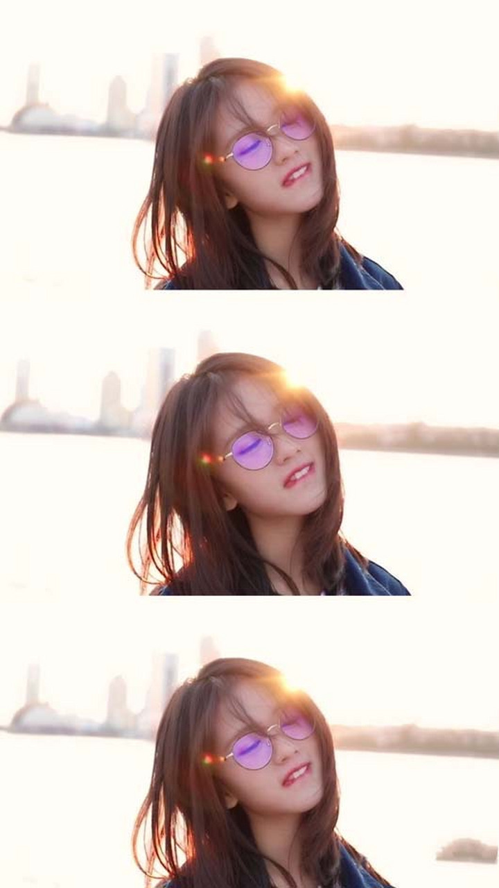 爱咬唇的漂亮女生