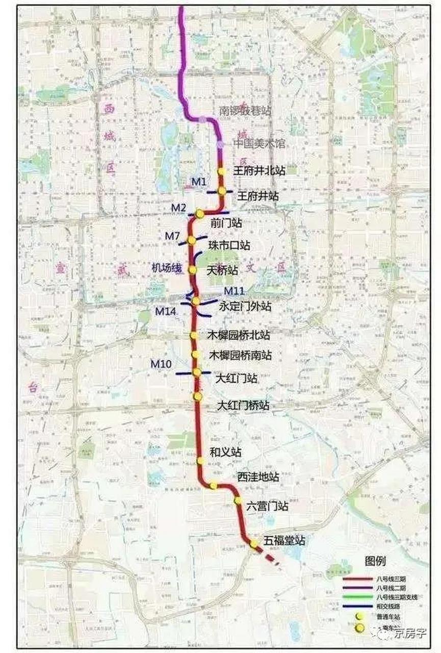 【8号线明年贯通运营 还有14号线中段 8号线北到昌平,南至大兴,被称
