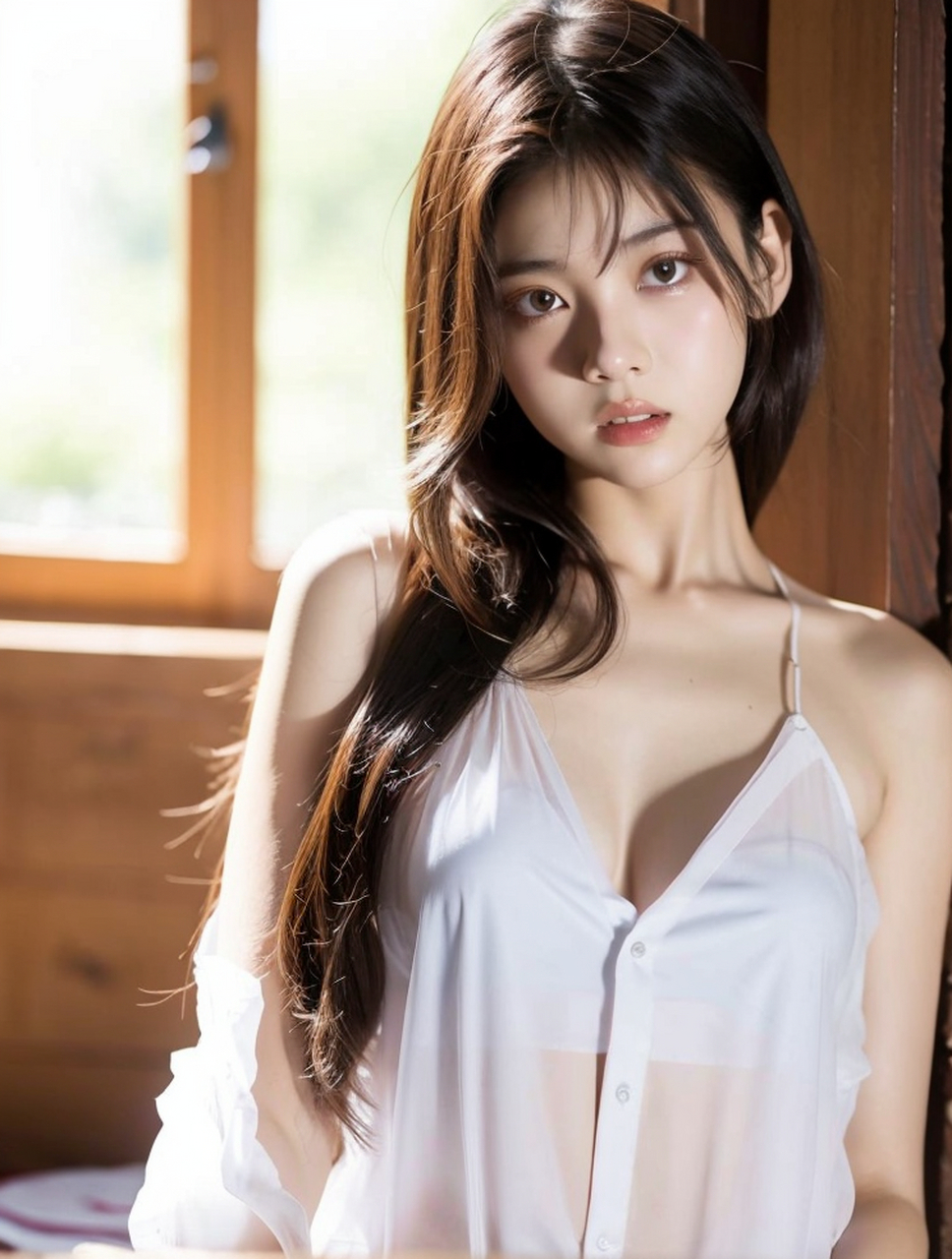 冰清玉洁的美少女高清人像写真#青春美少女# #性感美女# #气质美女