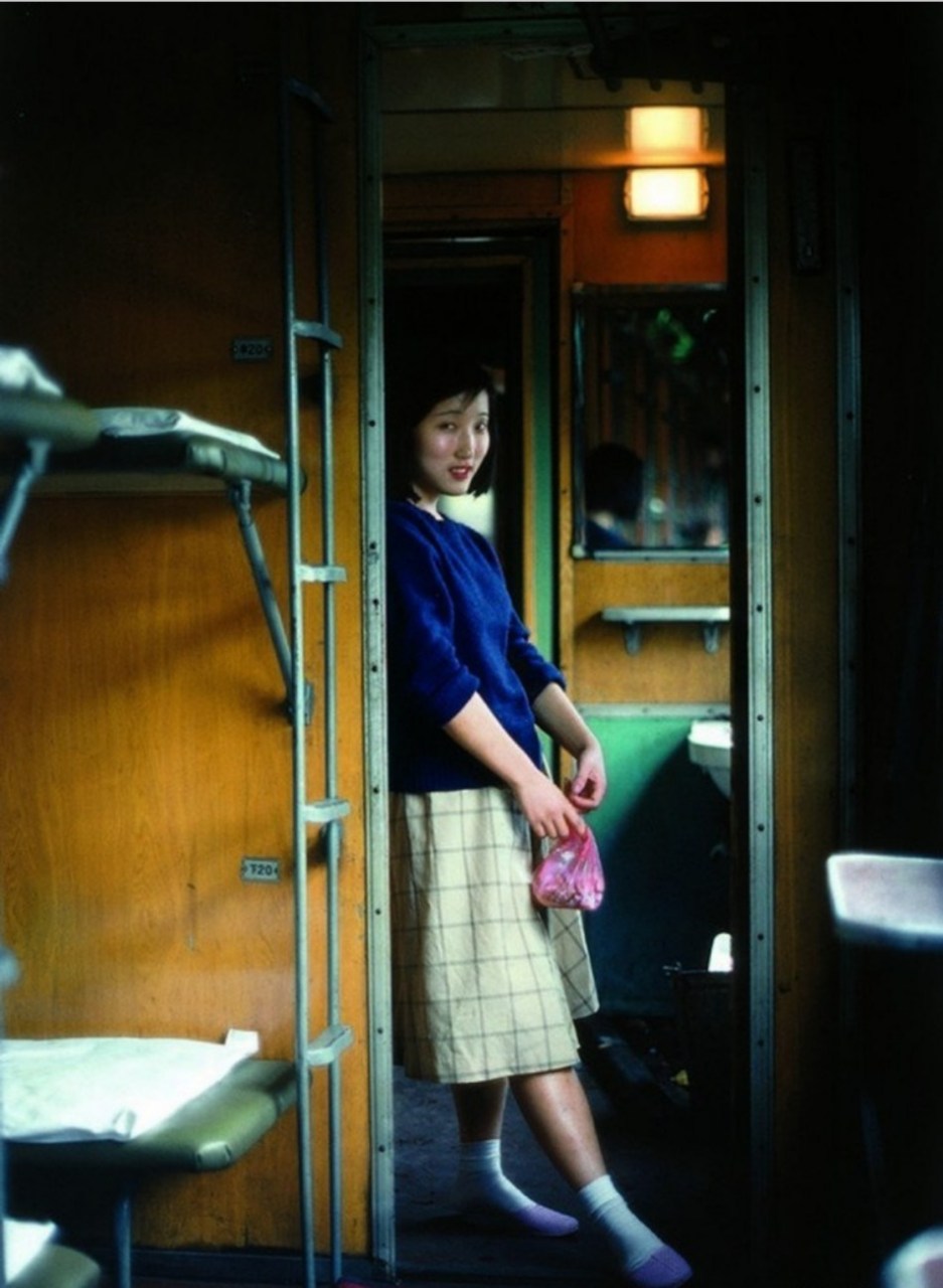 80年代,法国摄影师镜头下的中国女大学生!