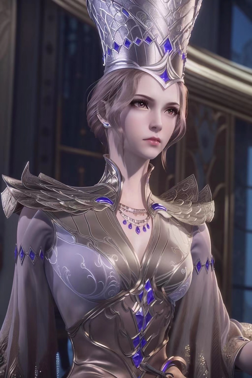 比比东ai插画壁纸 #ai艺术季# #斗罗大陆