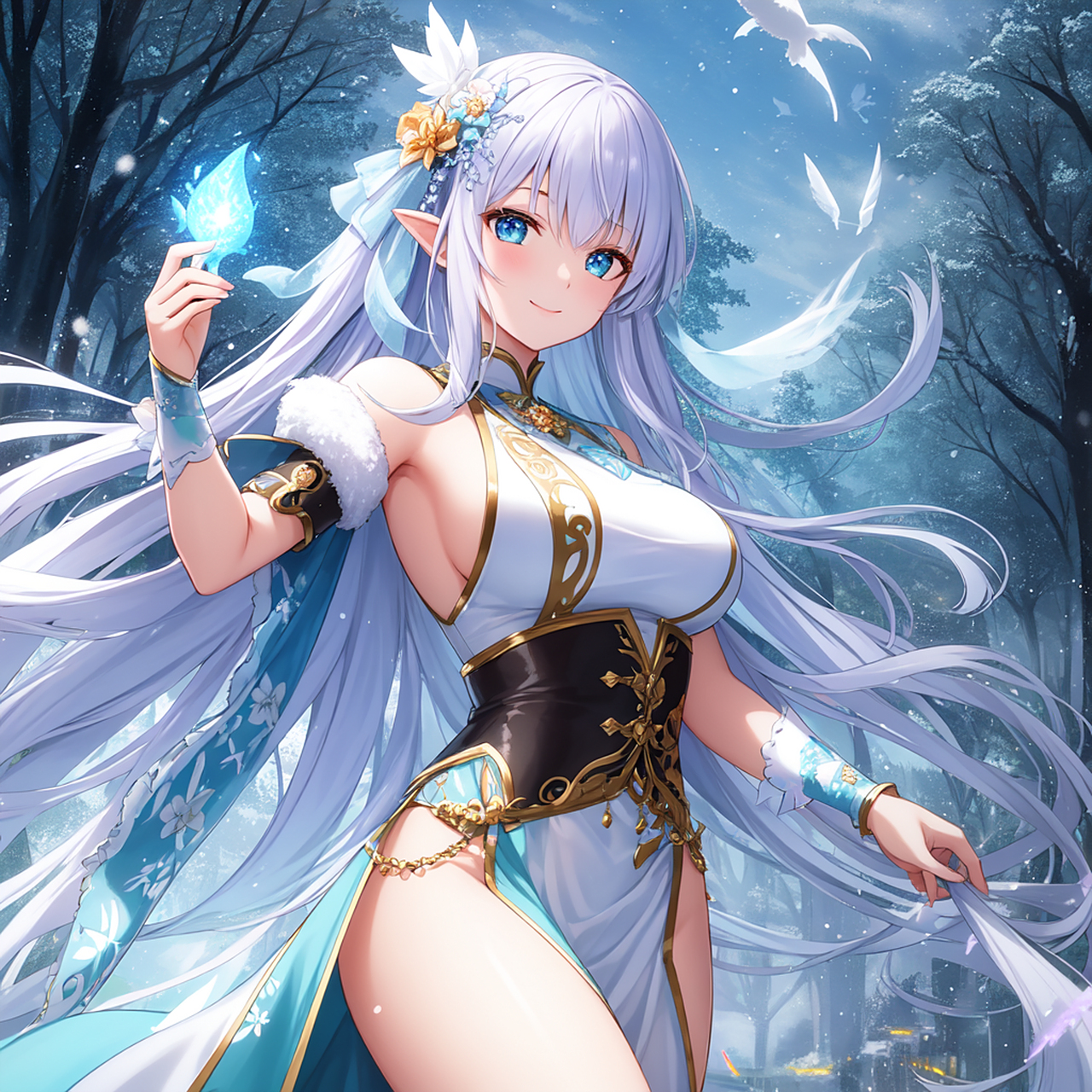 魔法少女 冰色幻想 #冬天最佳打开方式# #二次元动漫美图#