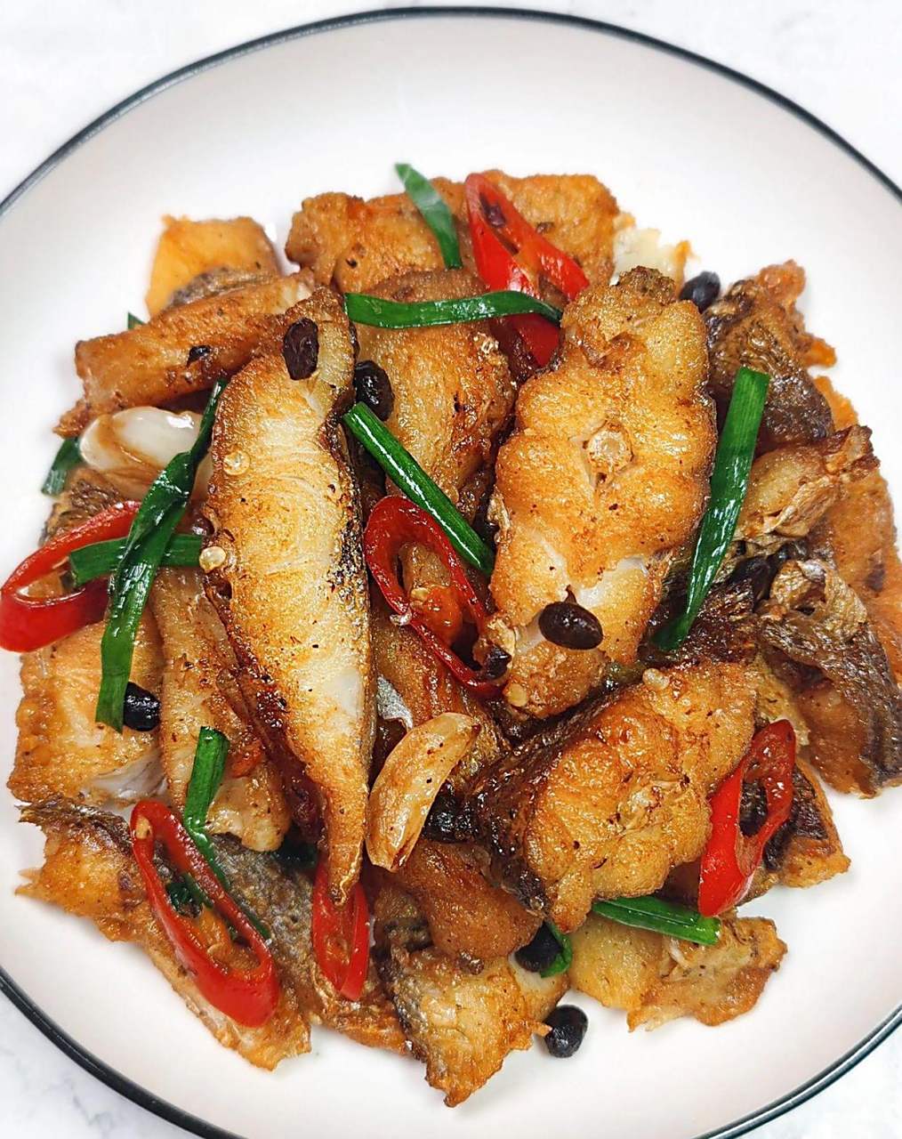 这道豆豉爆鱼块,必须入选年夜饭菜单!  #奇趣美食嘉年华