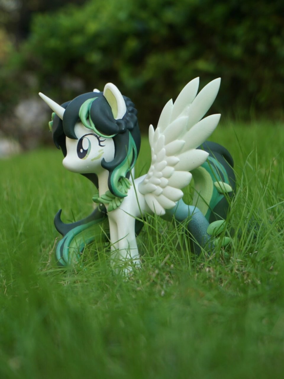 客制化作品:我的第一只天角兽 在我的奇幻世界里,天角兽是一种神秘而