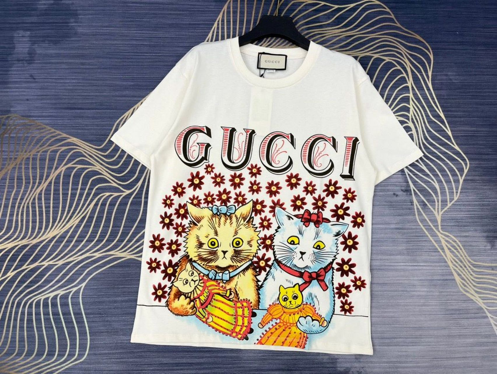 gucci猫咪t恤价格图片