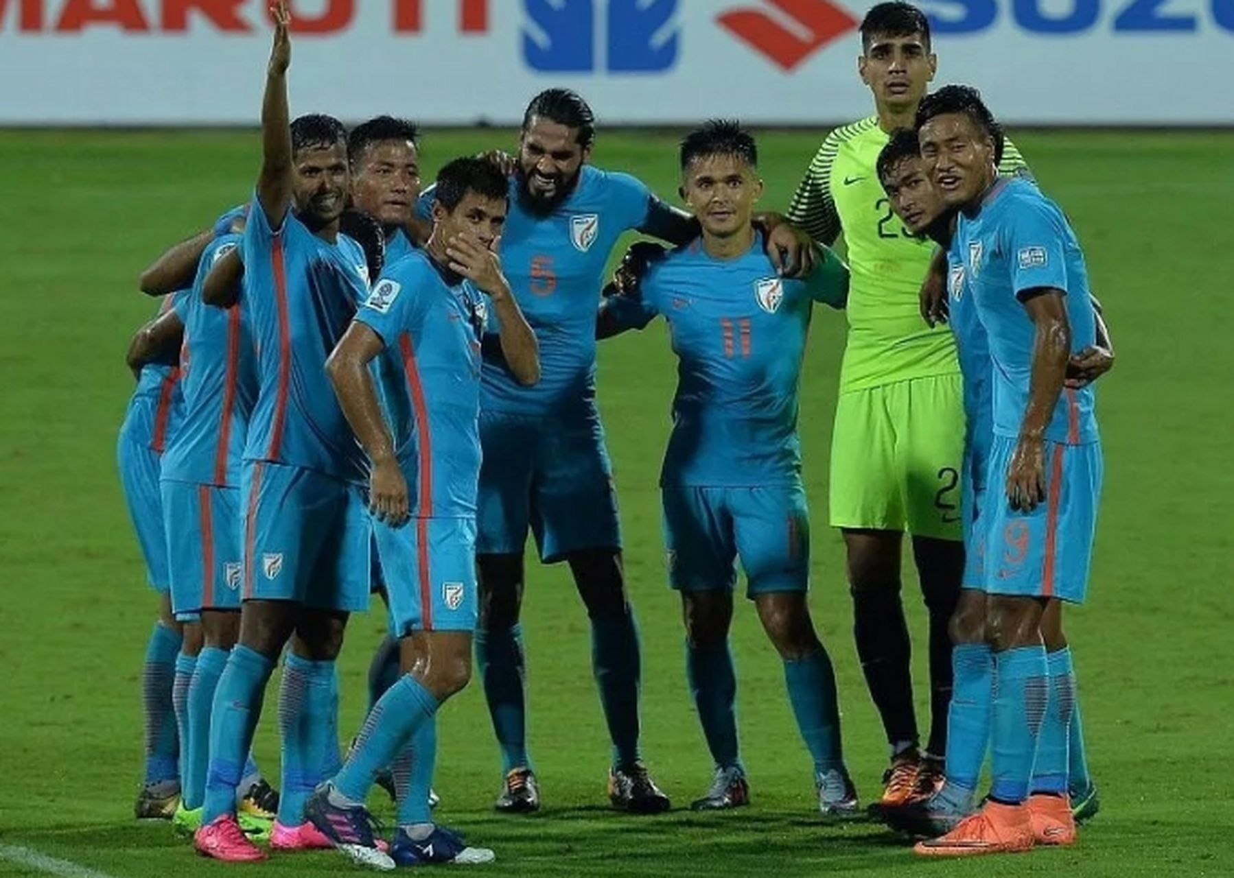 印度足球想要在杭州亚运会一炮打响?6名国家队首发出战!