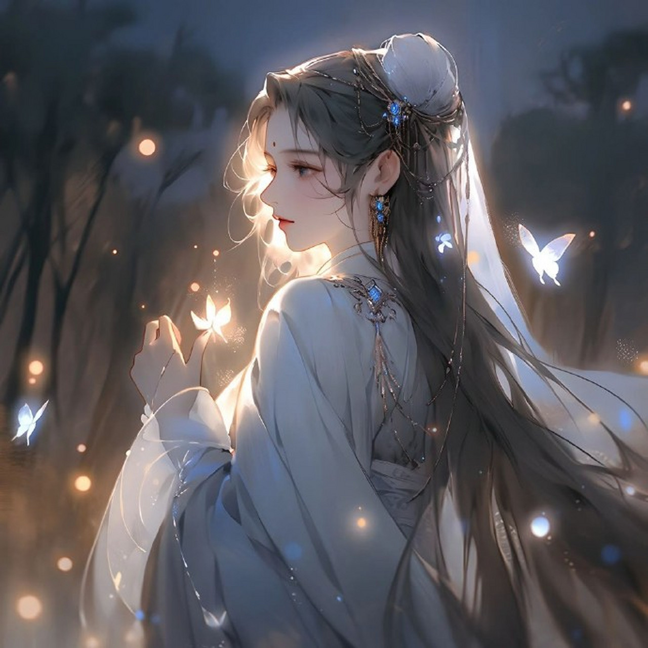 仙气飘飘的古风女生头像 676767