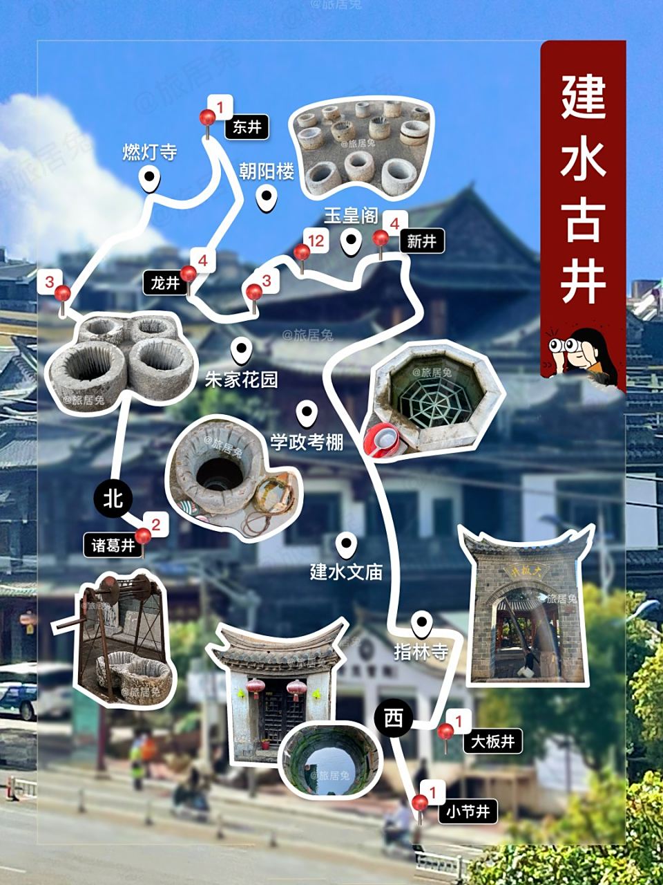 建水漫游26615|寻觅建水古井-路线指南