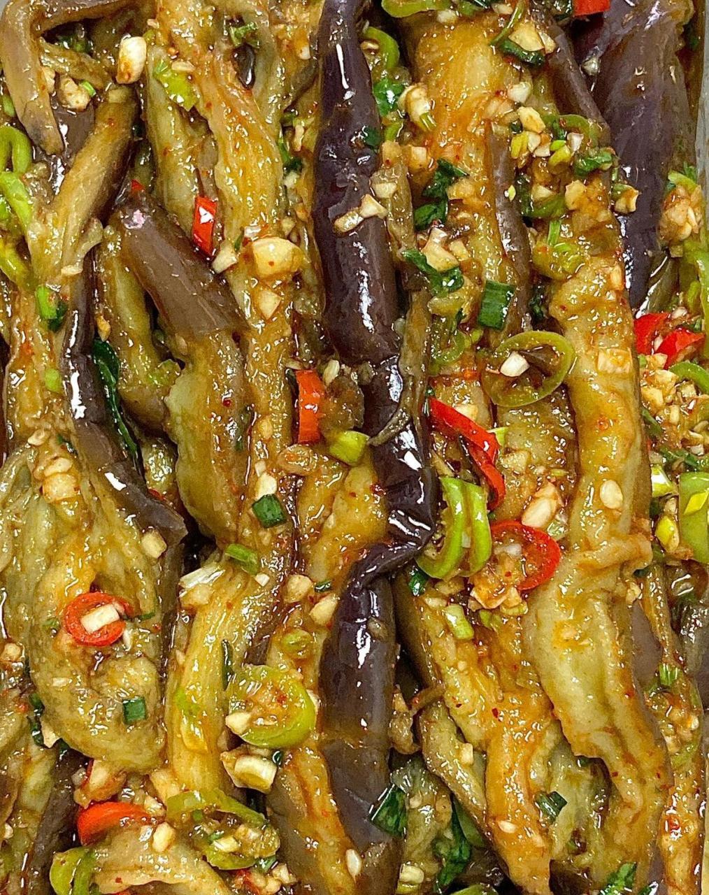 夏日小凉菜"蒜泥茄子98" 每次去饭店必点的一道菜!