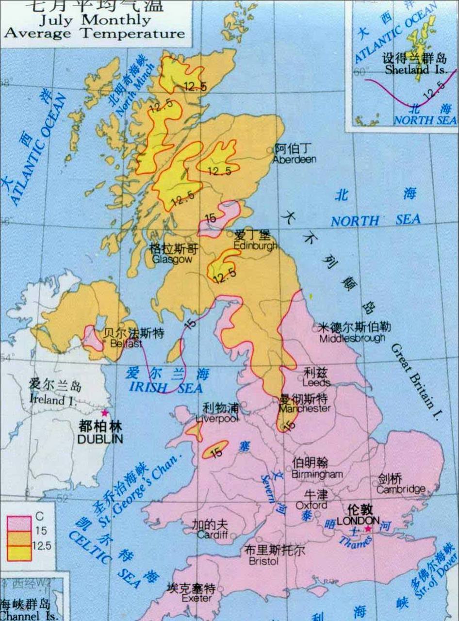 英国气候特点图片