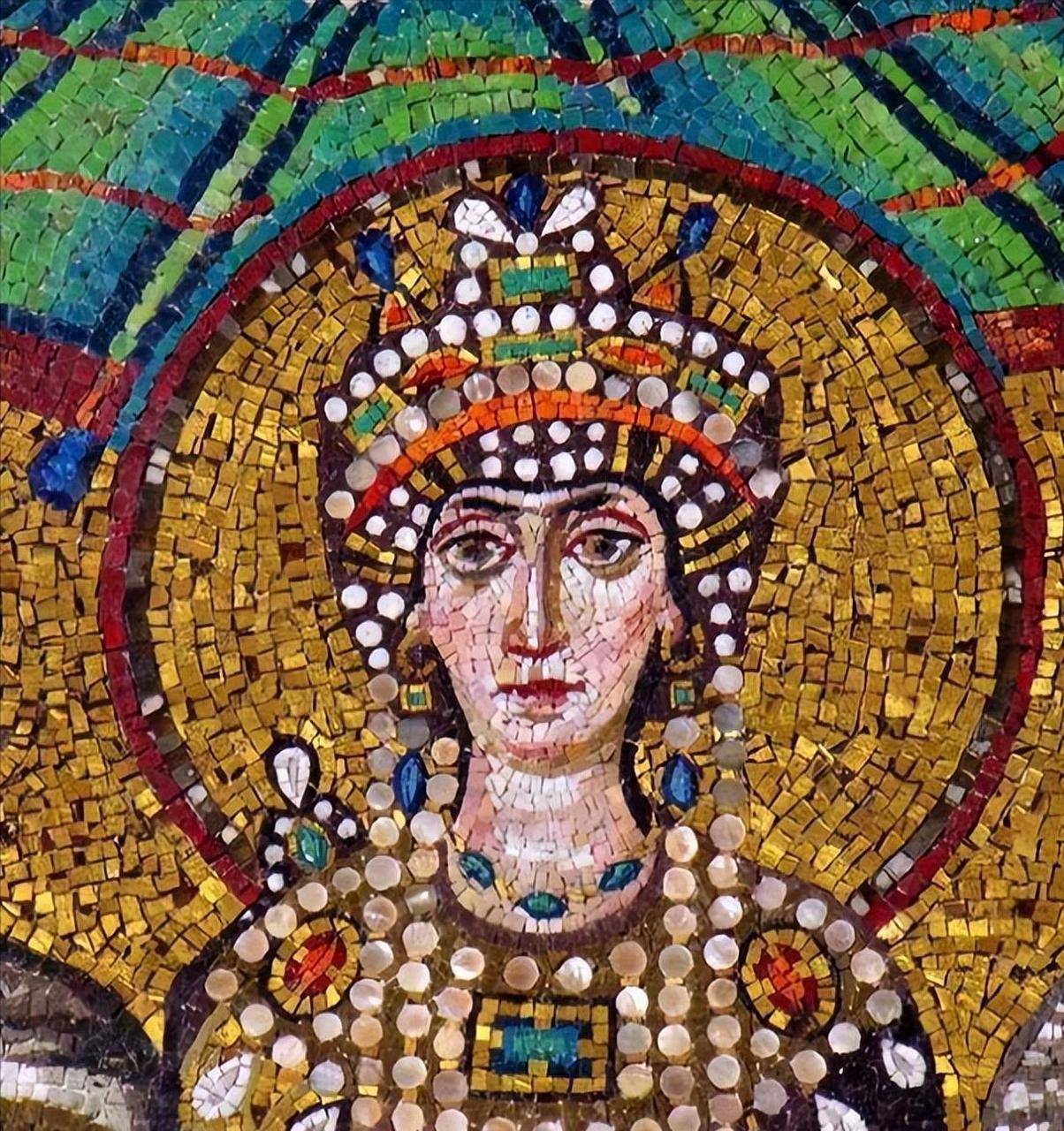 [太阳]拜占庭镶嵌画是如何表现色彩变换的?  拜占庭镶嵌画是一种特殊