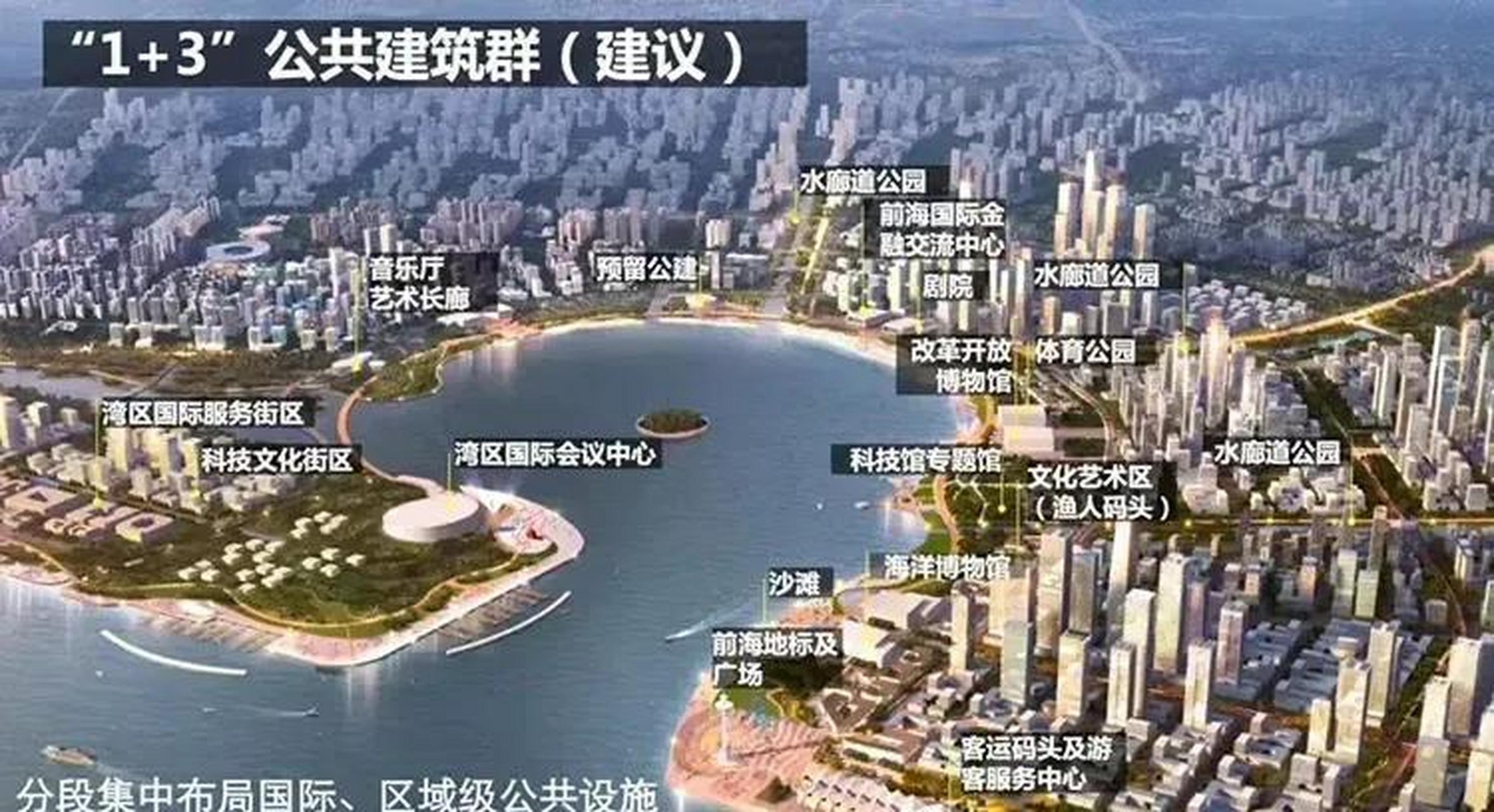 领动计划# 深圳前海湾城市规划,这个也太现代化了吧,满满的人文与