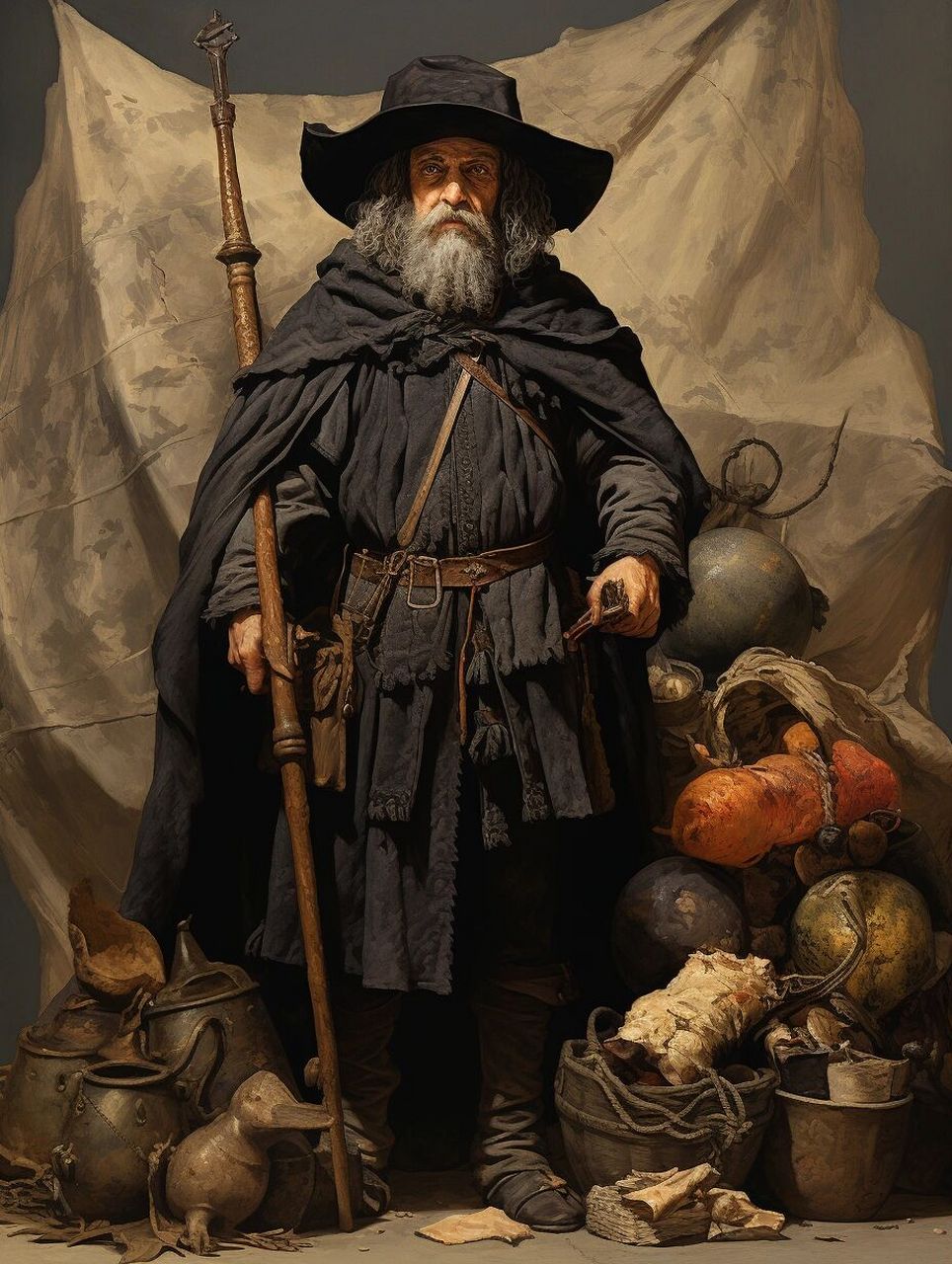 中世纪朝圣者pilgrim 徒步装备有哪些?